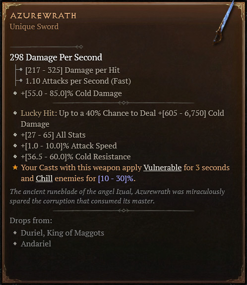 Diablo 4 Diablo IV Season 9 General Unique Items Ancestral 1GA 2GA 3GA 4GA