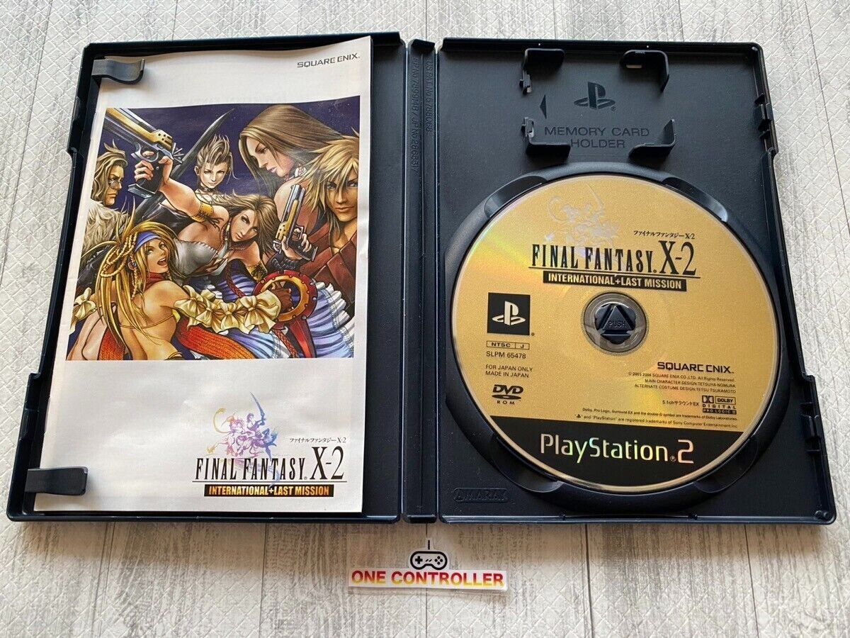 SONY PS2 FINAL FANTASY X & X-2 International & Ⅻ & Valkyrie Profile 1 2 set