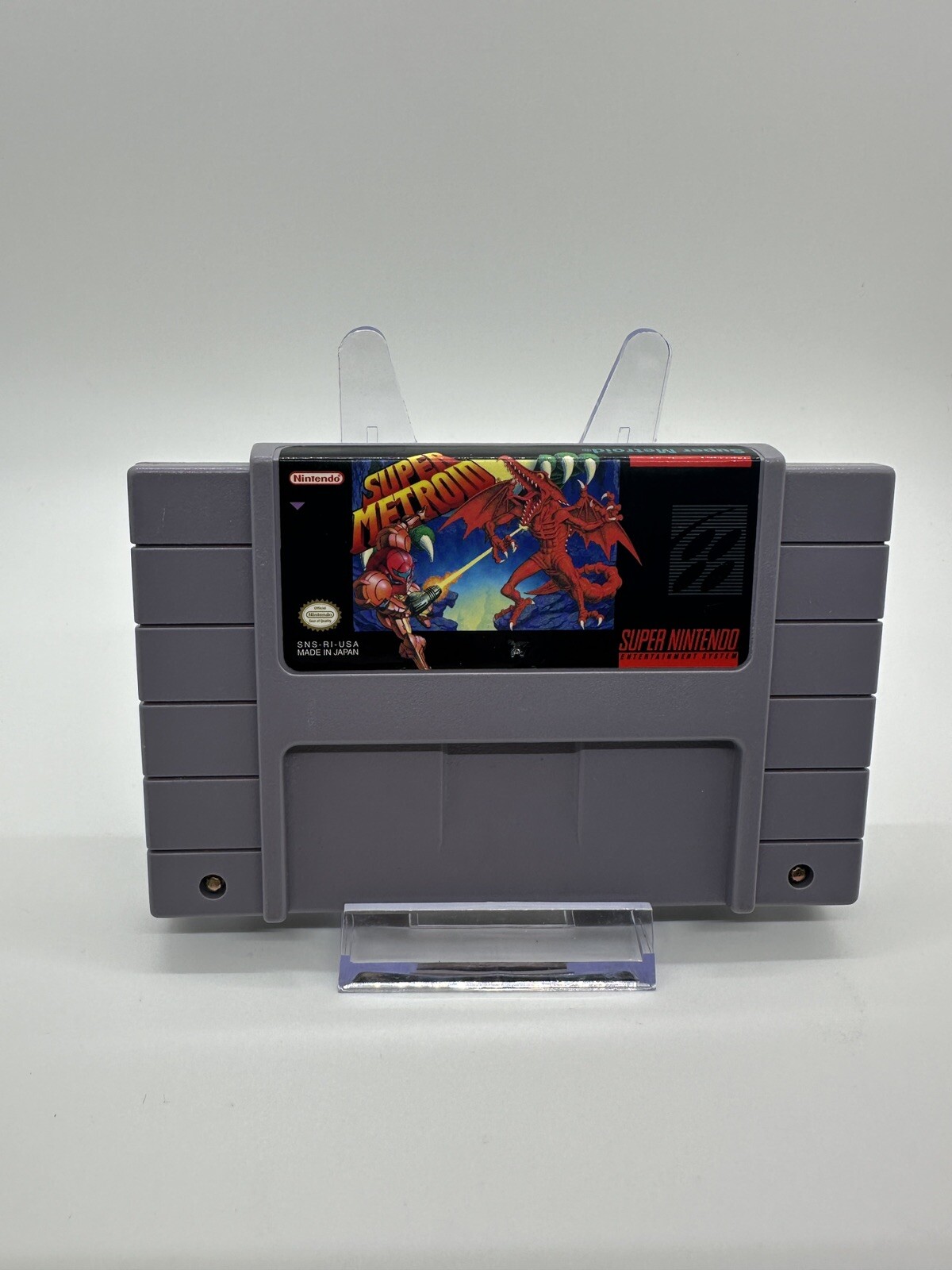 Super Metroid Not For Resale NFR for Super Nintendo SNES Authentic Tested