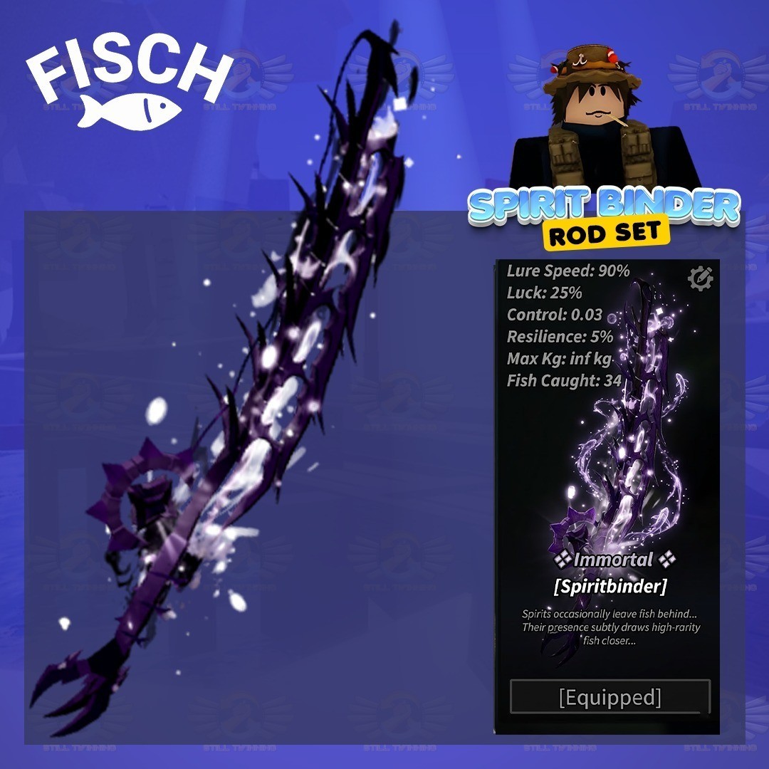 Spirit Binder Rod Set – Fisch
