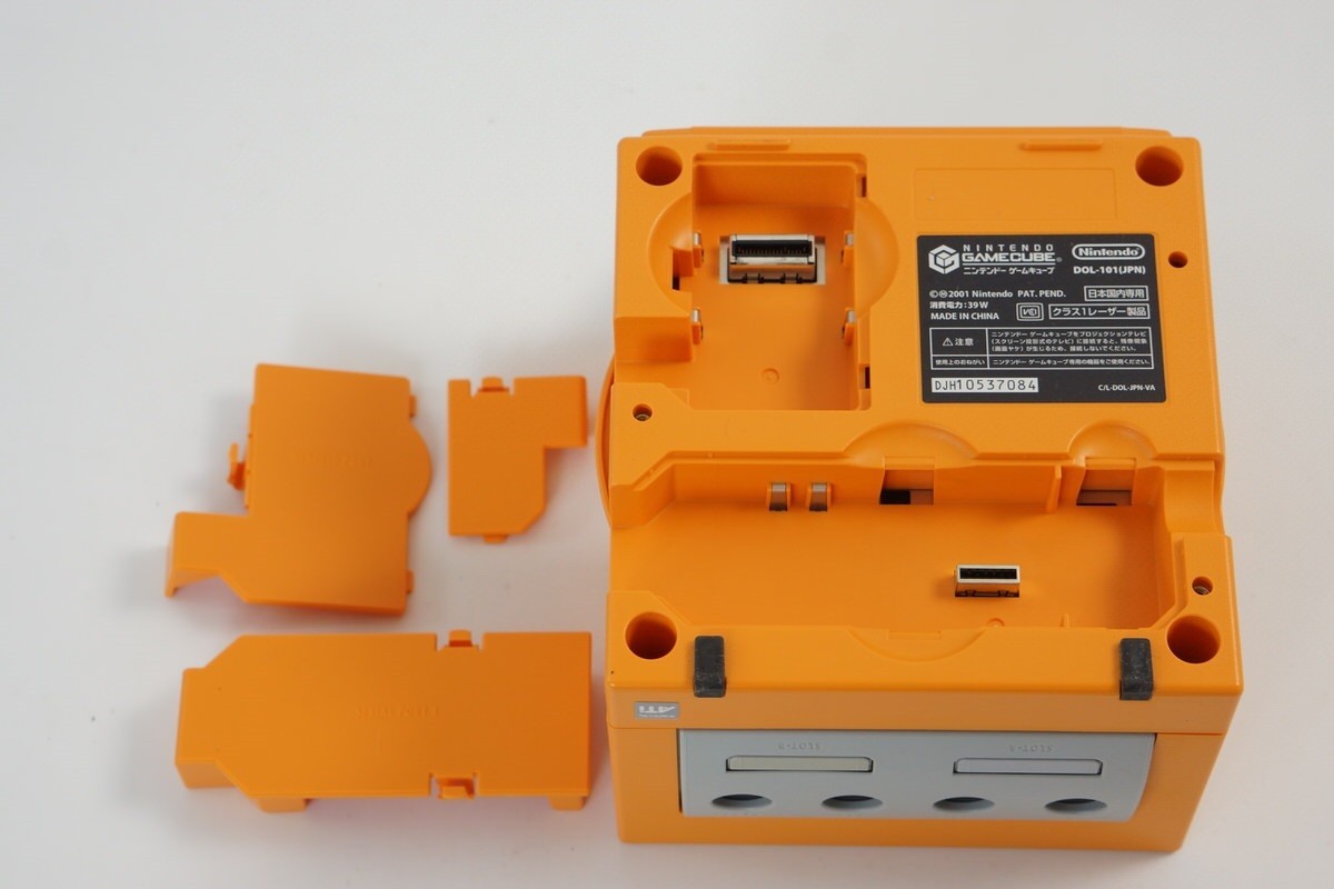 Gamecube Orange Console Boxed DOL-101JP For Japan Game Tested System DJH0069536