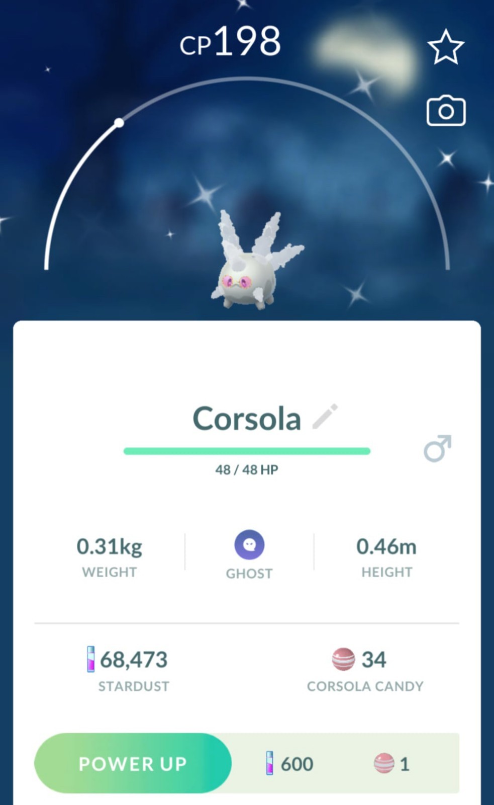 Shiny Galarian Corsola wearing pink sunglasses – MlNl PTCs – Read Description