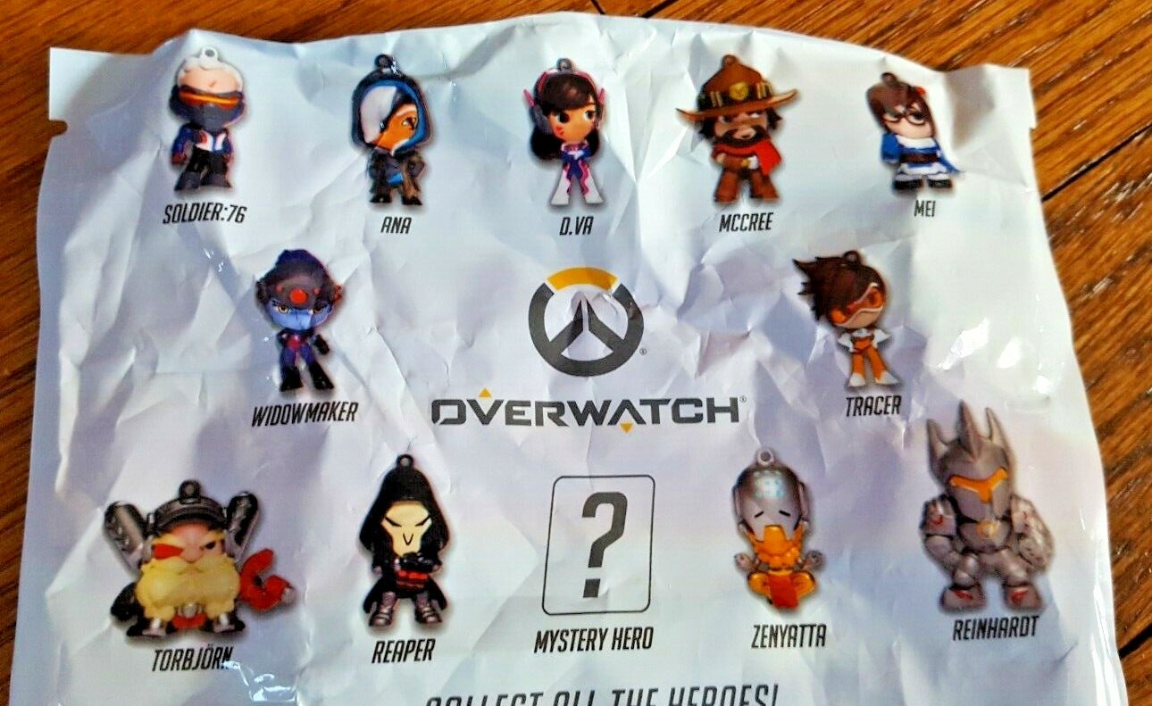 Overwatch Backpack Hanger Series 1 – YOU CHOOSE