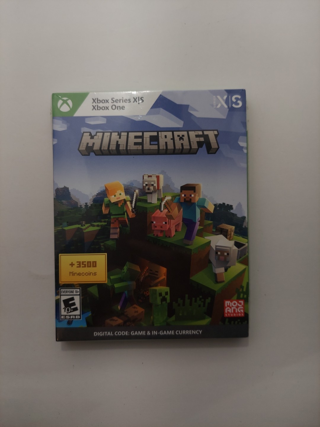 Minecraft + 3500 Minecoins – XBox One New Sealed