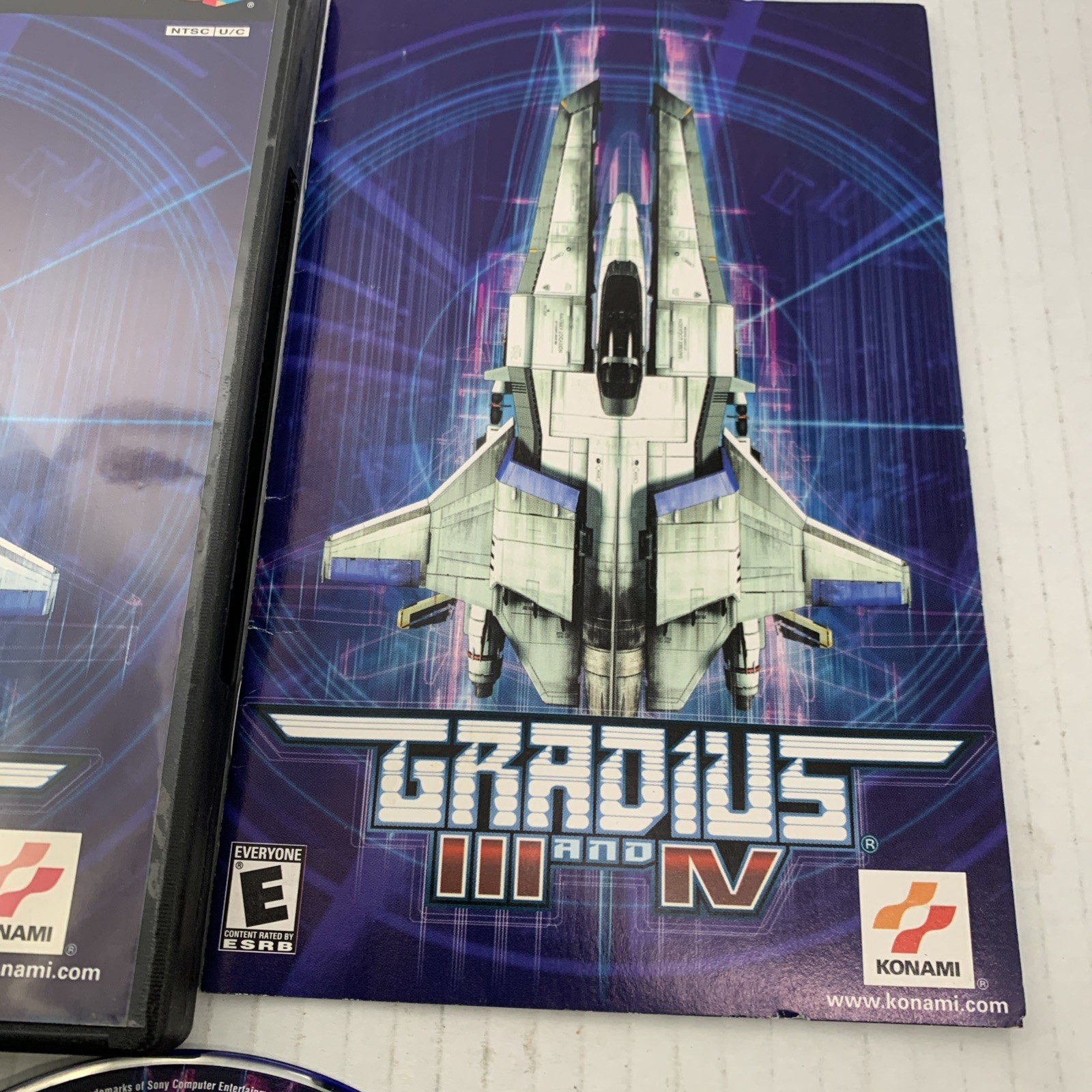Esteem Condition Gradius III 3 and IV 4 (Sony PlayStation 2, 2000) PS2 See Pics