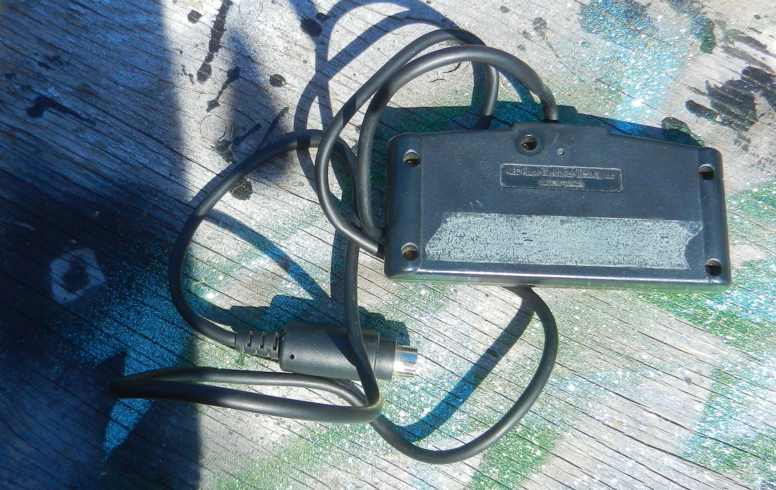 Official NEC Turbo Grafx 16 TurboPad Wired Controller NEC MADE IN TAIWAN READ