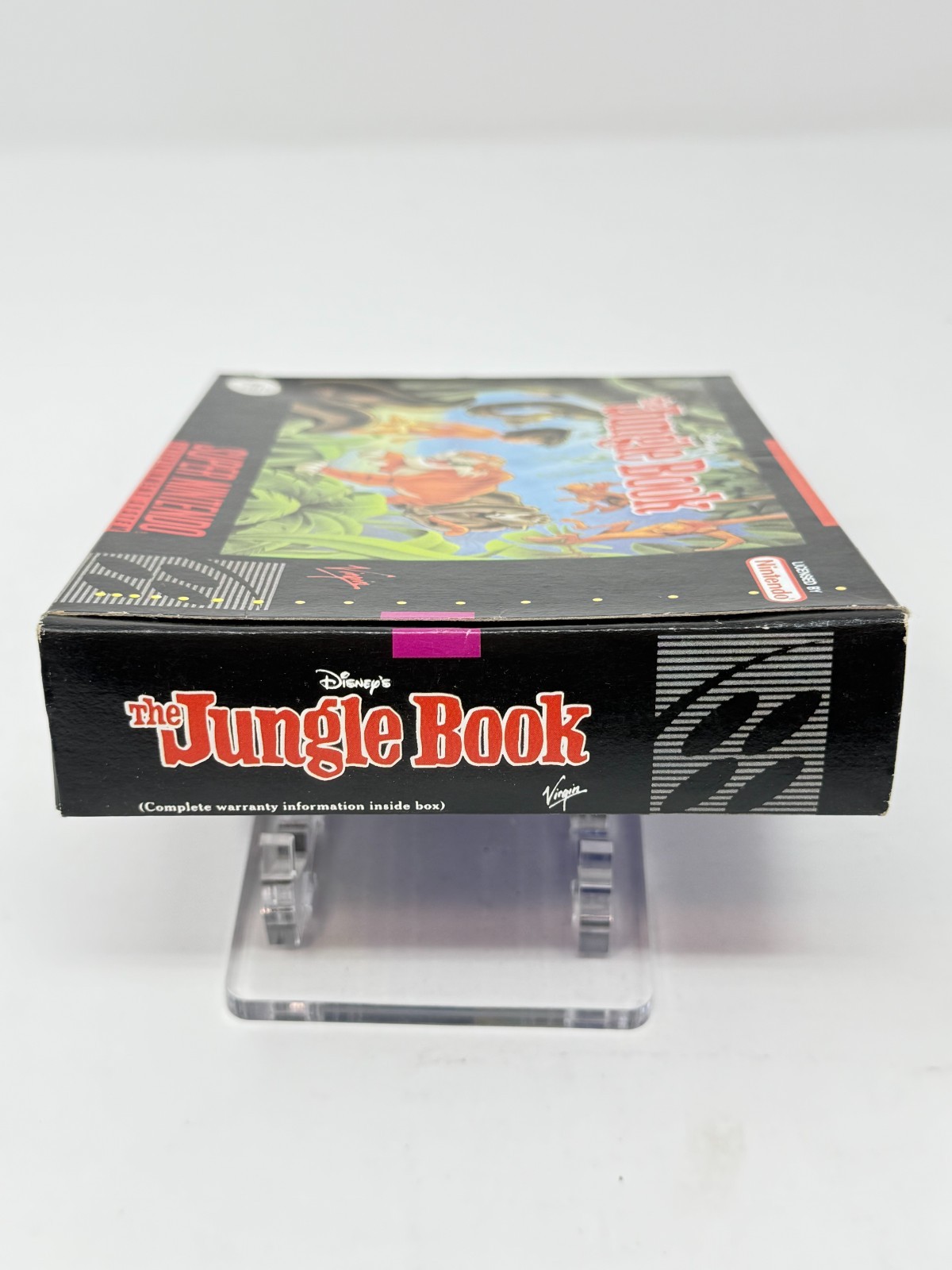 Jungle Book SNES CIB Authentic Made in Mexico Later Release Excellent