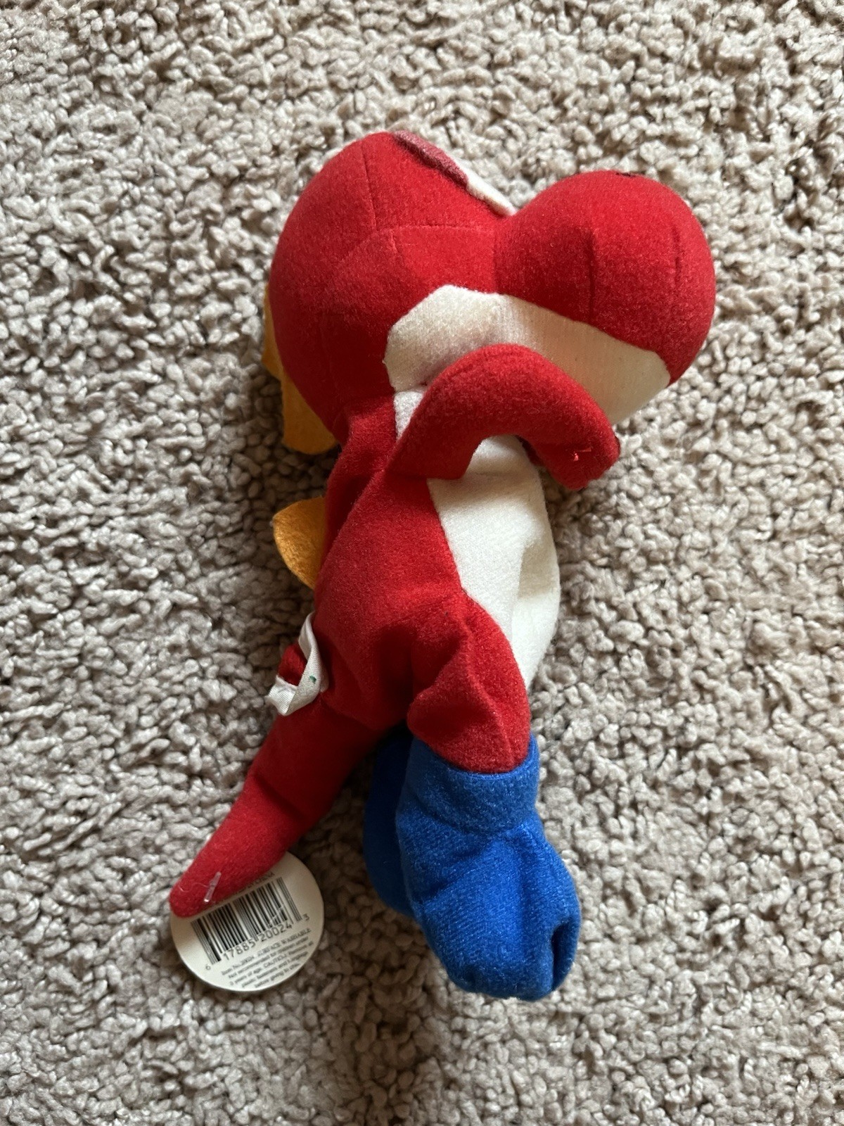 Lot of 4 Yoshi 1997 BD&A Nintendo 64 Plush w/ Tags On 3 Of Them Vintage