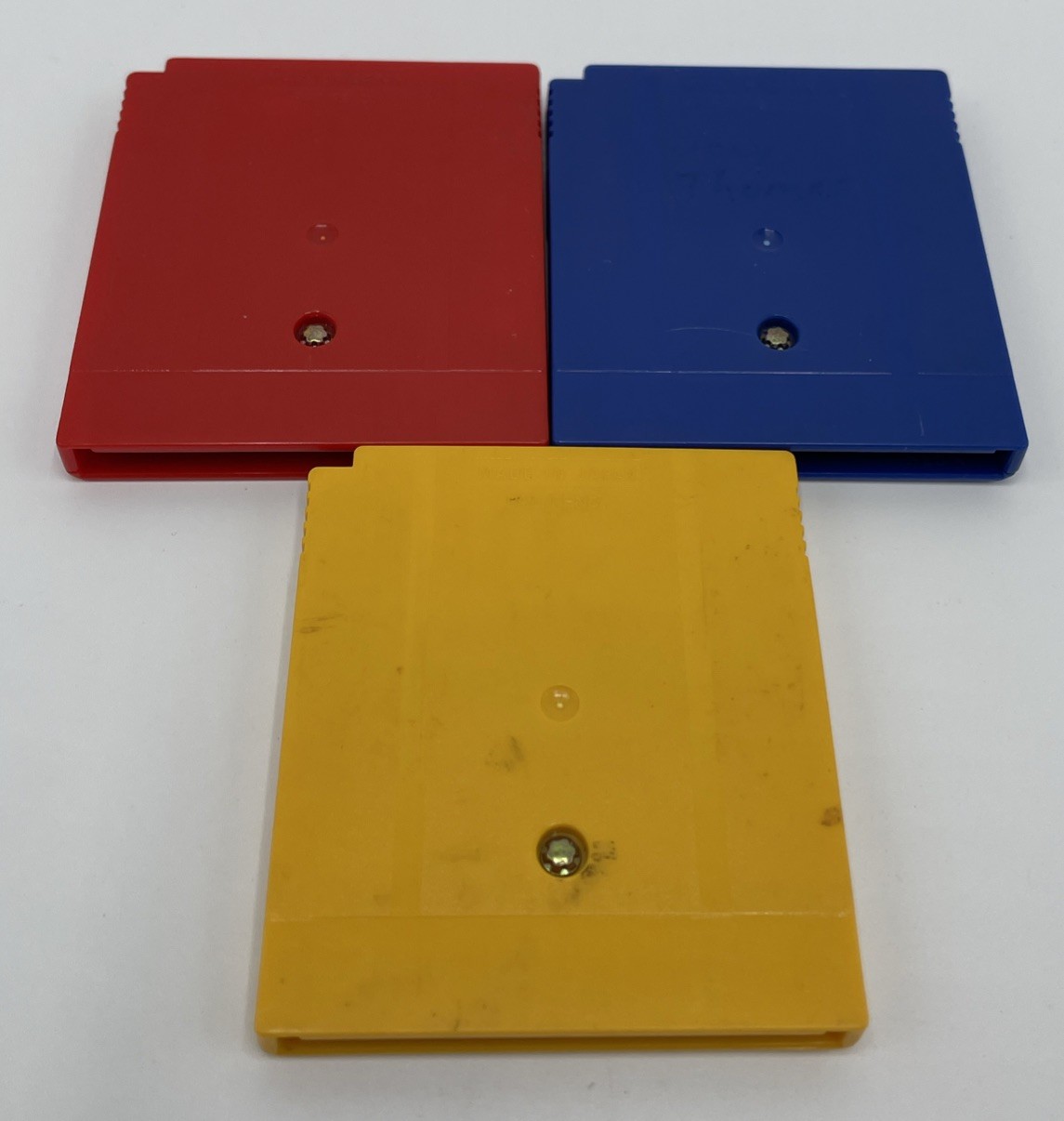 Pokemon Red, Blue & Yellow Lot Of 3 Nintendo Gameboy Authentic New Battery!