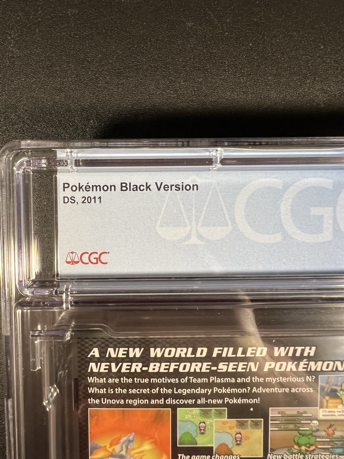 Pokémon Black Version [First Print] – Nintendo DS, Sealed, CGC Graded 9.6 A+!!!