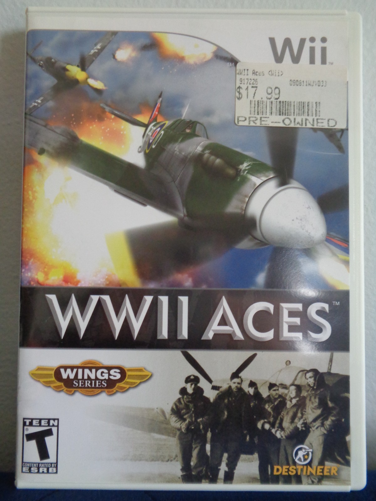 WW2 Aces Wii Flying World War 2