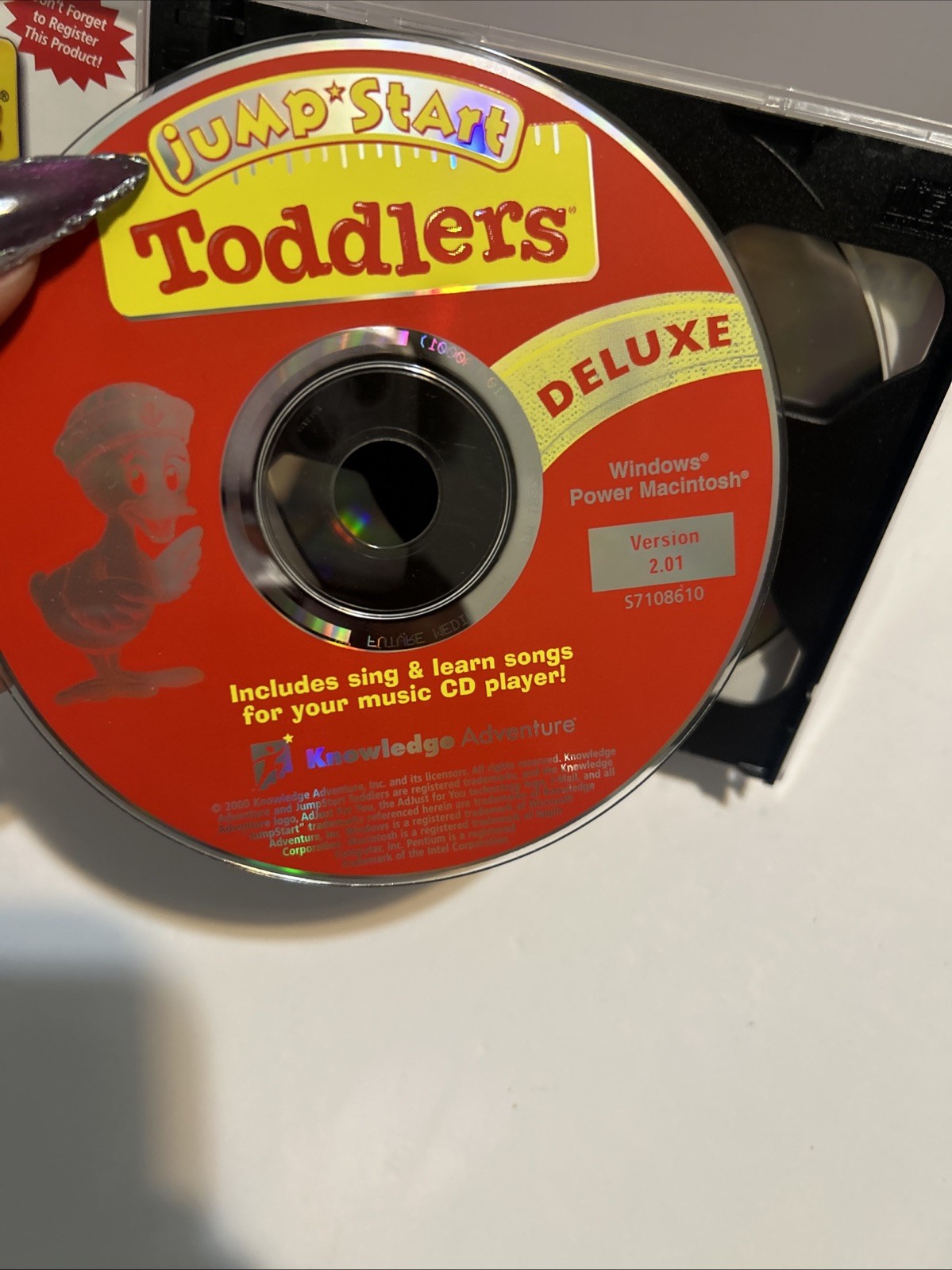 Jump Start Toddlers User’s Guide 18 Months – 3 Years CD-ROM 2 disc