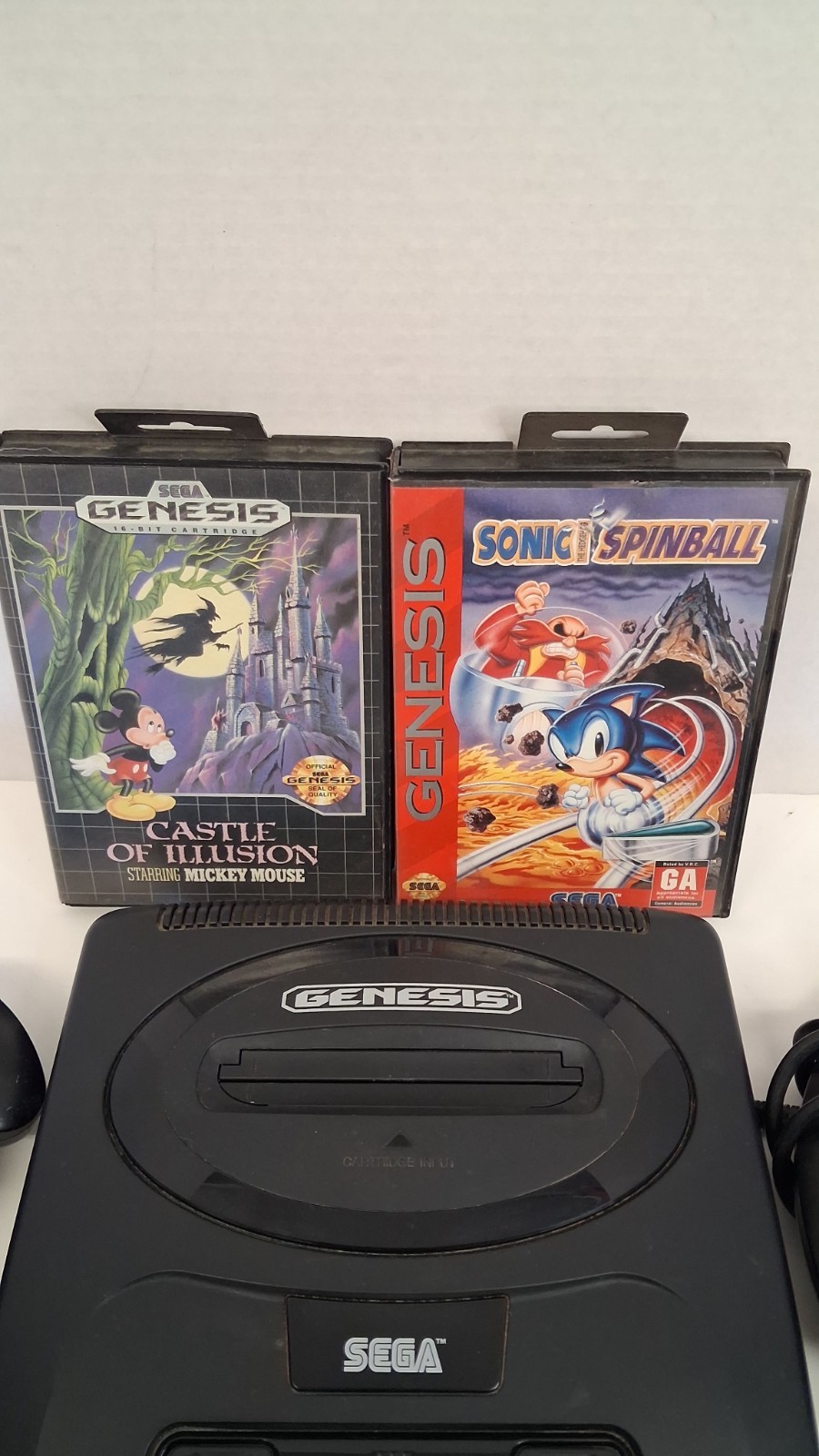 Sega MK-1631 Genesis 1 Console System With Games Bundle
