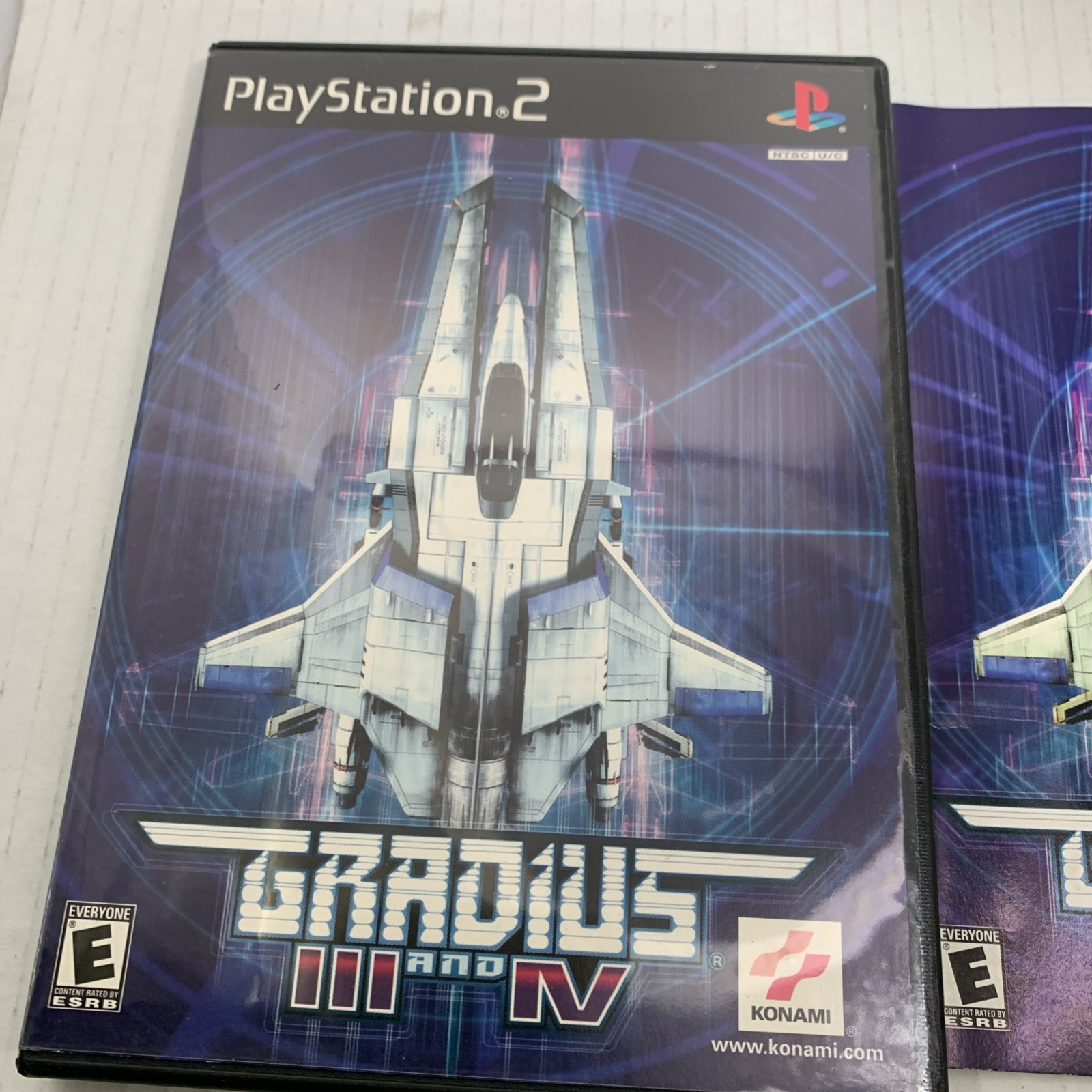 Esteem Condition Gradius III 3 and IV 4 (Sony PlayStation 2, 2000) PS2 See Pics