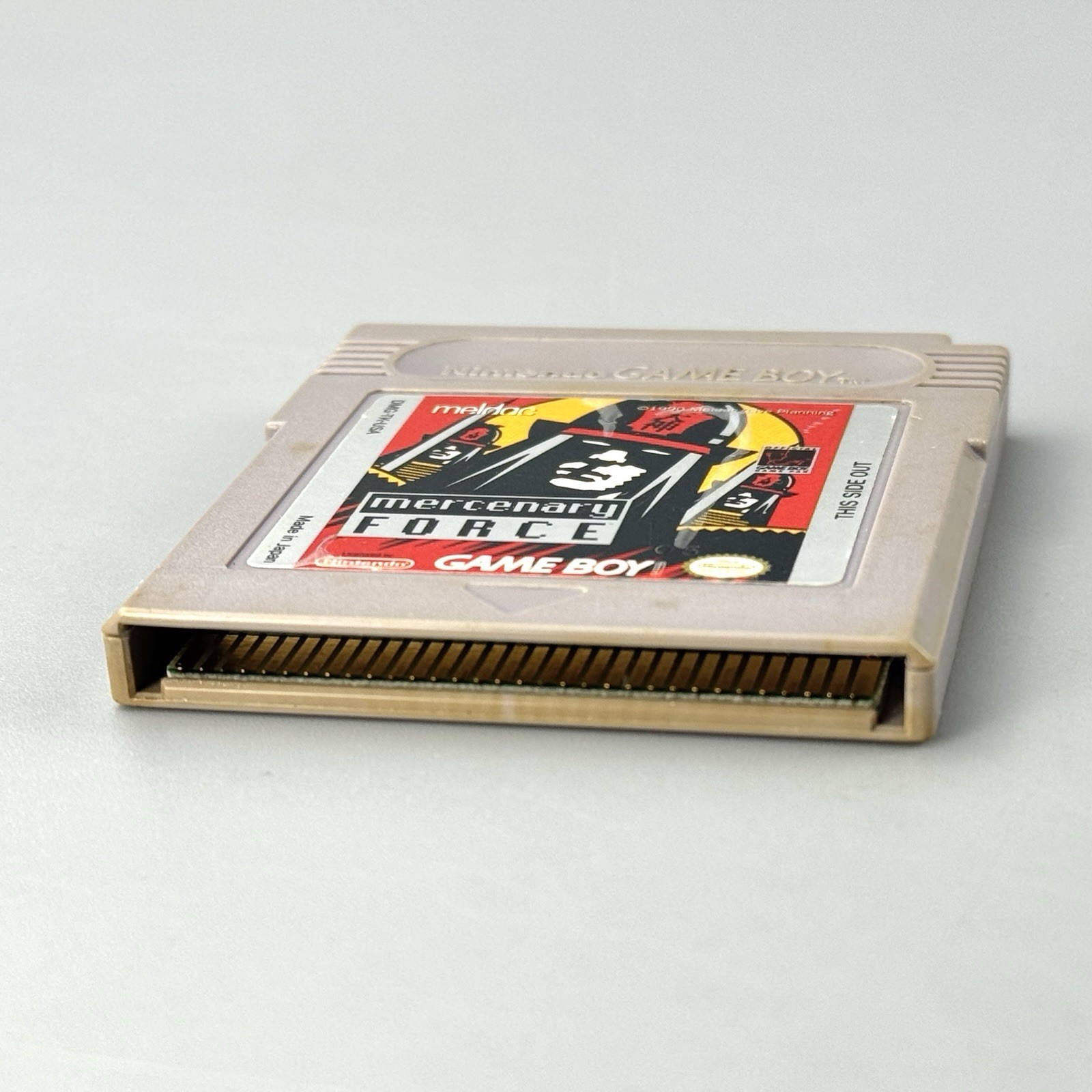 Mercenary Force (Nintendo Game Boy, 1990) Authentic, Cleaned Pins, Tested