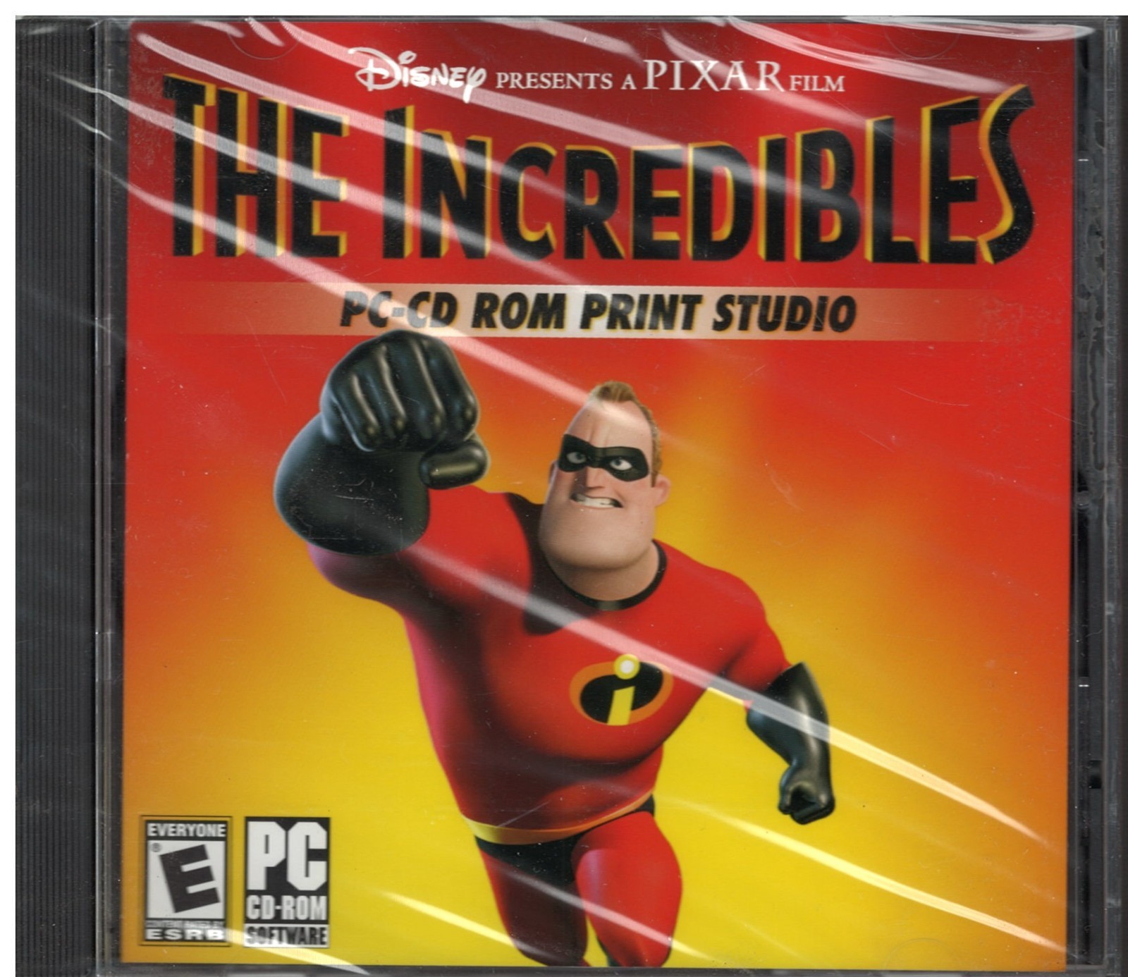 The Incredibles PC-CD ROM Print Studio NEW Factory Sealed Disney Pixar