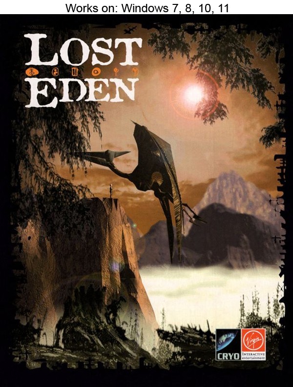 Lost Eden PC Game 1995 Cryo Interactive Windows 10 11