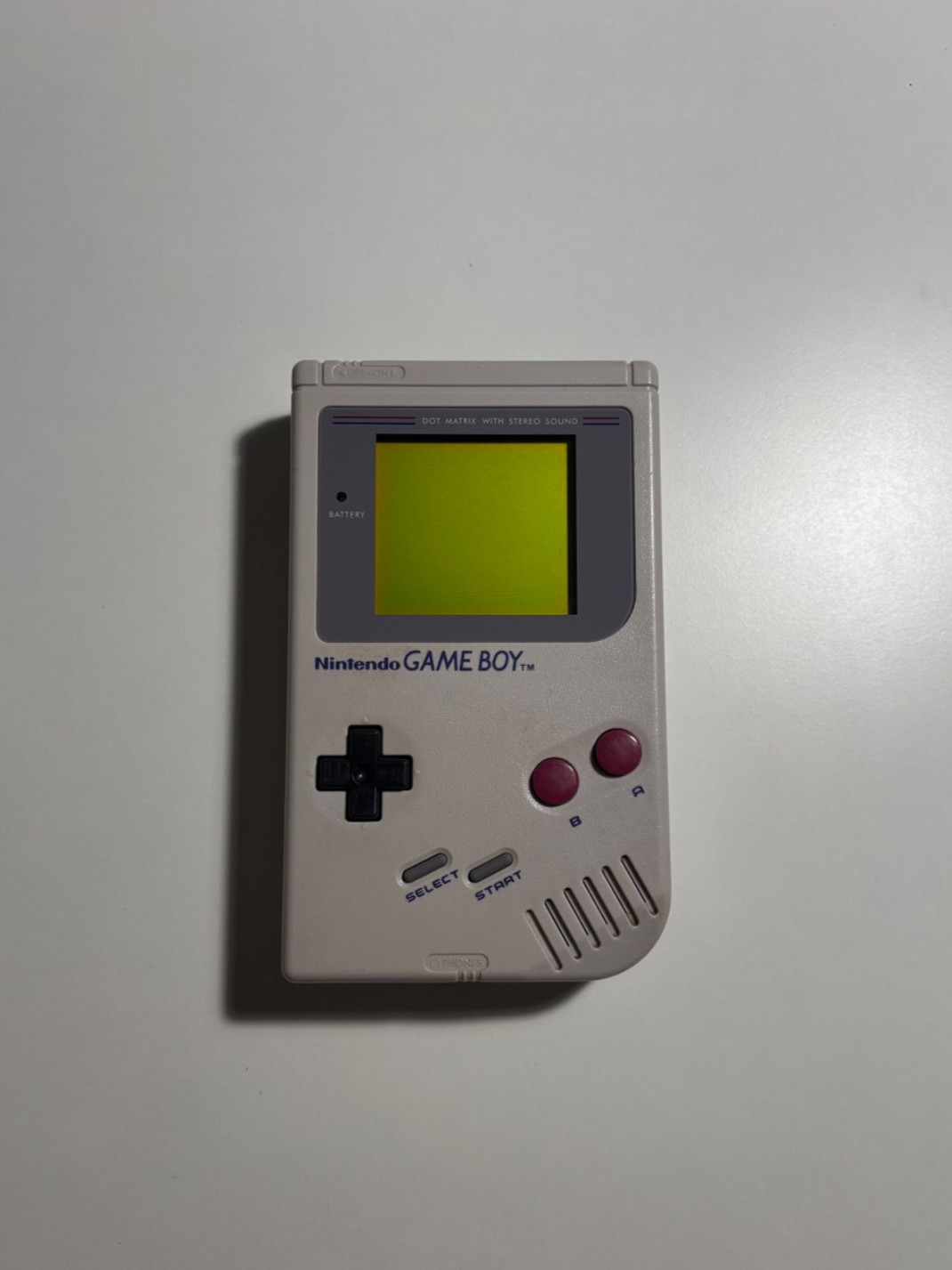 Nintendo Game Boy DMG 01 Original Gray Handheld Console Tested Works & Cleaned