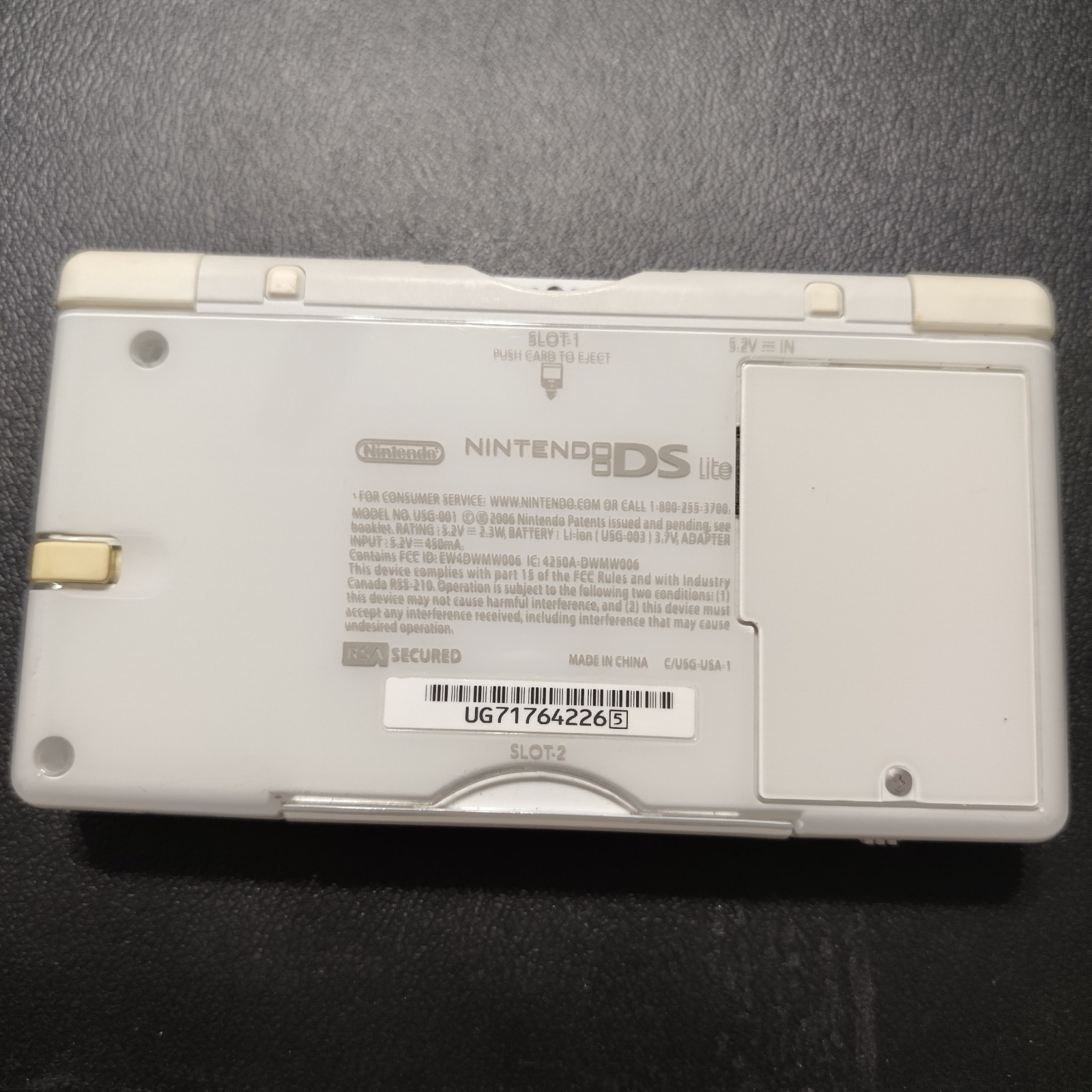 Nintendo DS Lite Polar White CIB Tested & Working USA / Canada Region