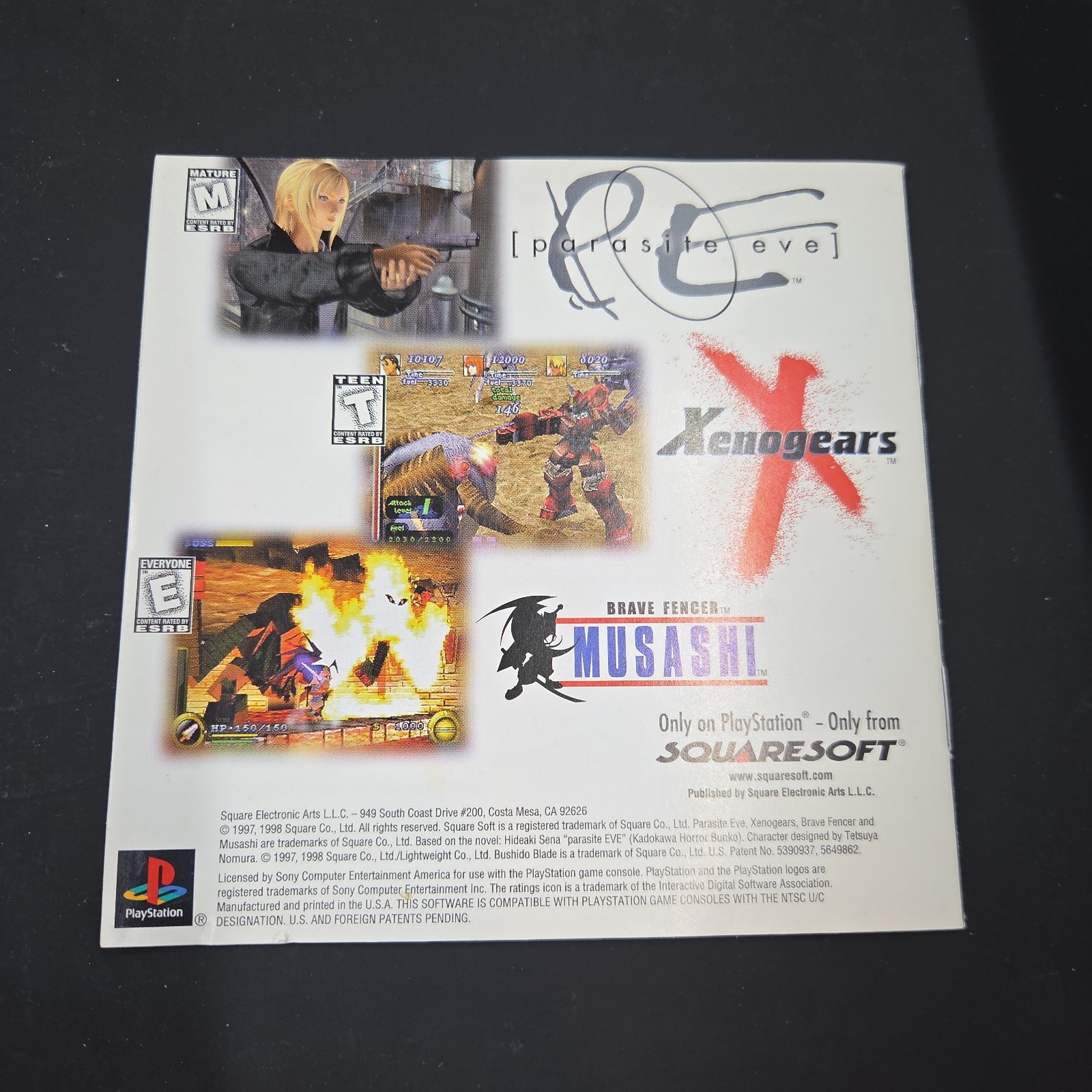 Bushido Blade 2 (Sony PlayStation 1, PS1, 1998) Black label CIB Complete