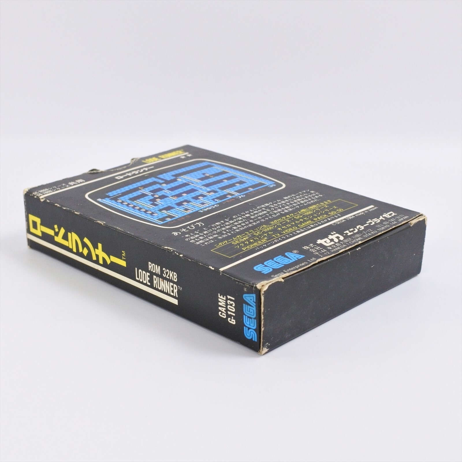 LODE RUNNER First Vesion G-1031 Sega SC-3000 SG-1000 1936 sc