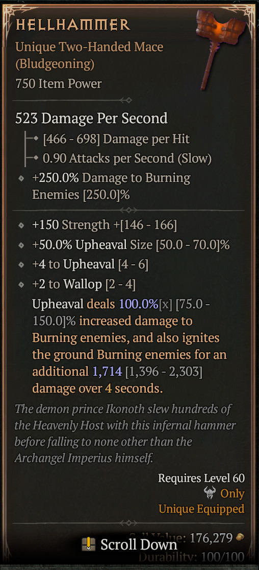 Diablo 4🔥S14 BARBAR ALL UNIQ ITEMS🔥Season 14 Lord of Hatred🔥PS5 / Xbox / PC