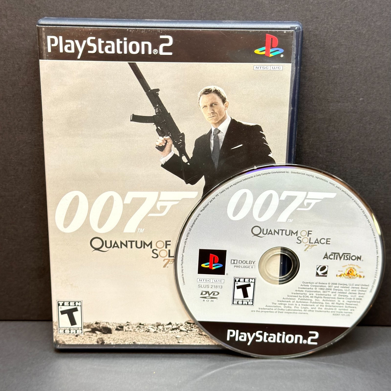 007 Bond Lot (Playstation 2 PS2) Agent Under Fire, Nightfire, Quantum of Solace