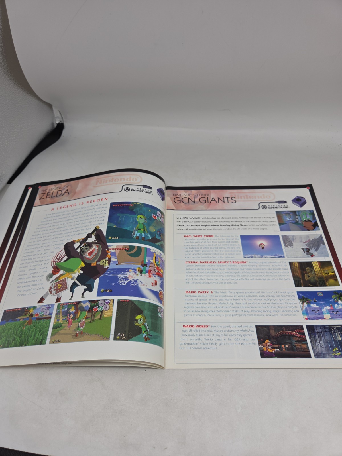 Nintendo Power E3 2002 Promotional Catalog Mario Sunshine Zelda Metroid Star Fox