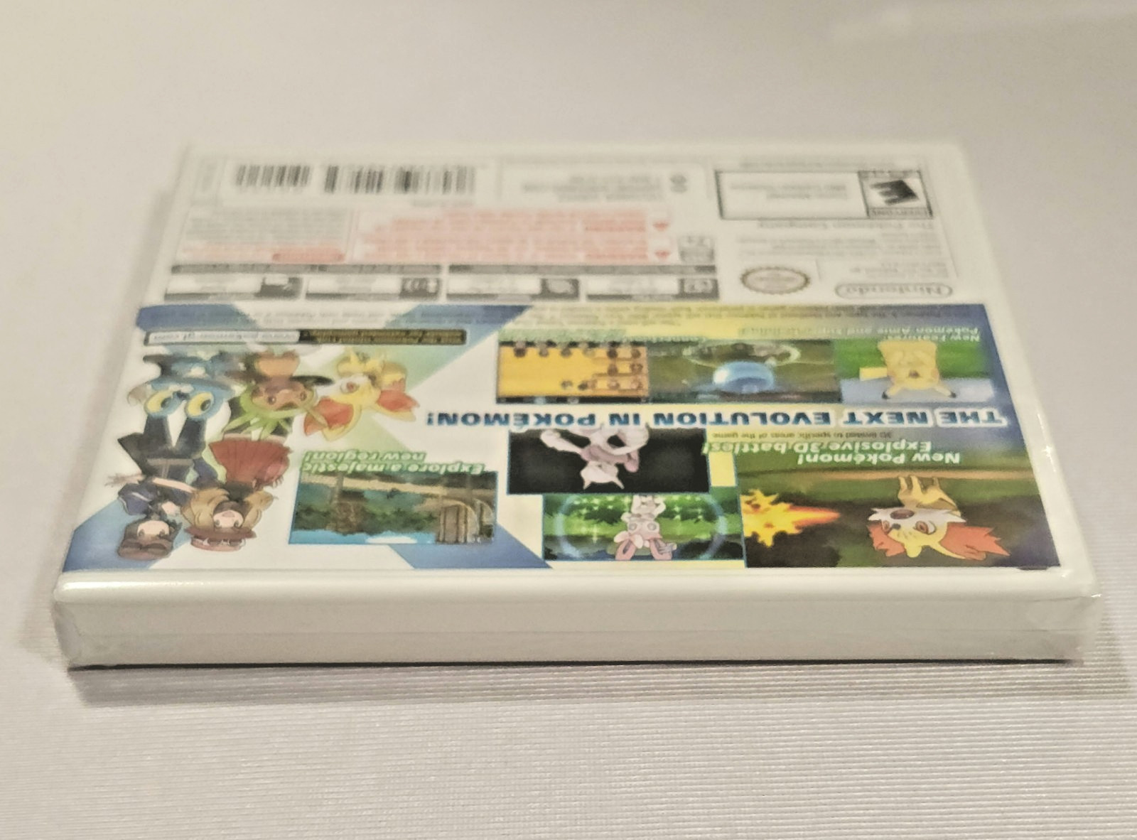 Pokemon X Nintendo 3DS 2013 Brand New Factory Sealed 1st/Early Print USA Version