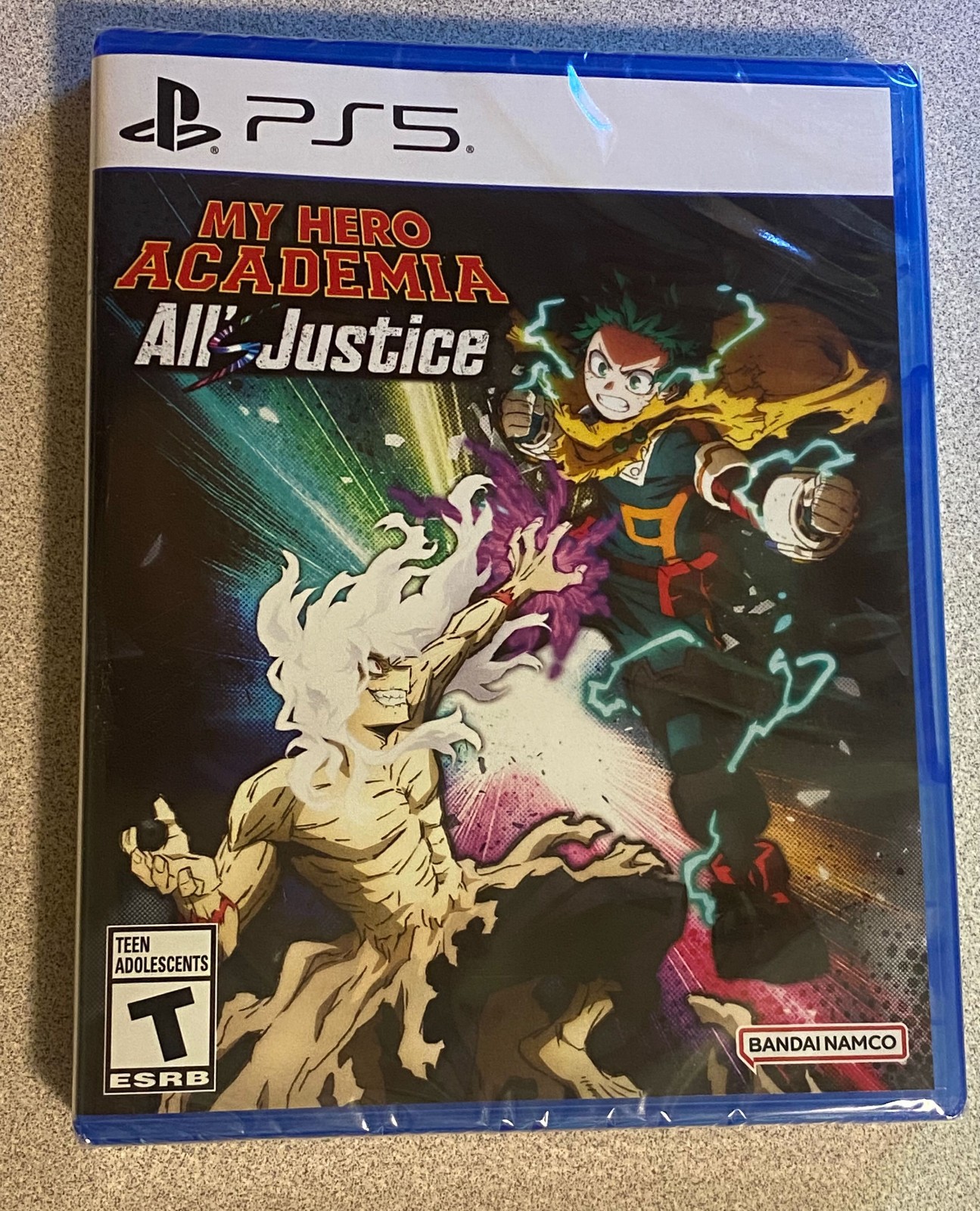 My Hero Academia All’s Justice PS5 New Sealed Bandai Namco 55063IN 722674550635