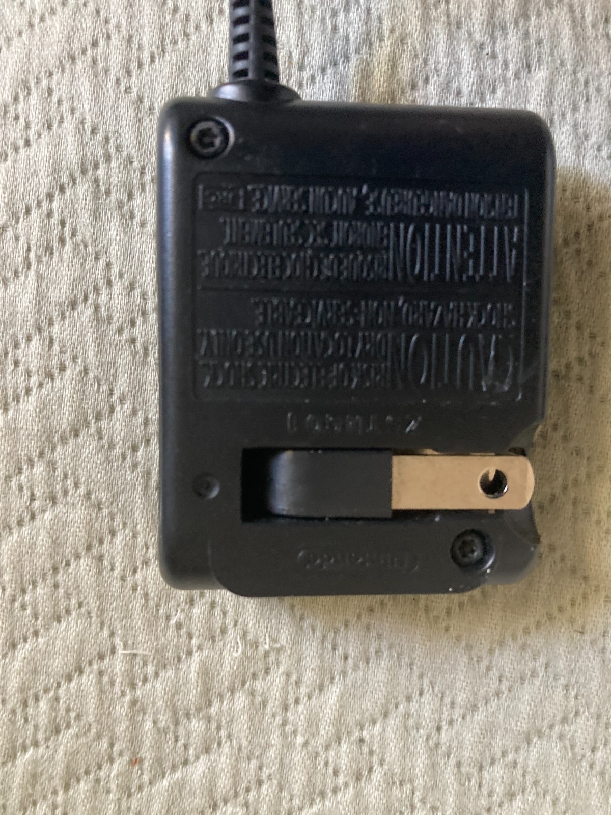 Nintendo NTR-002 (JPN/USA) AC Adaptor – Black