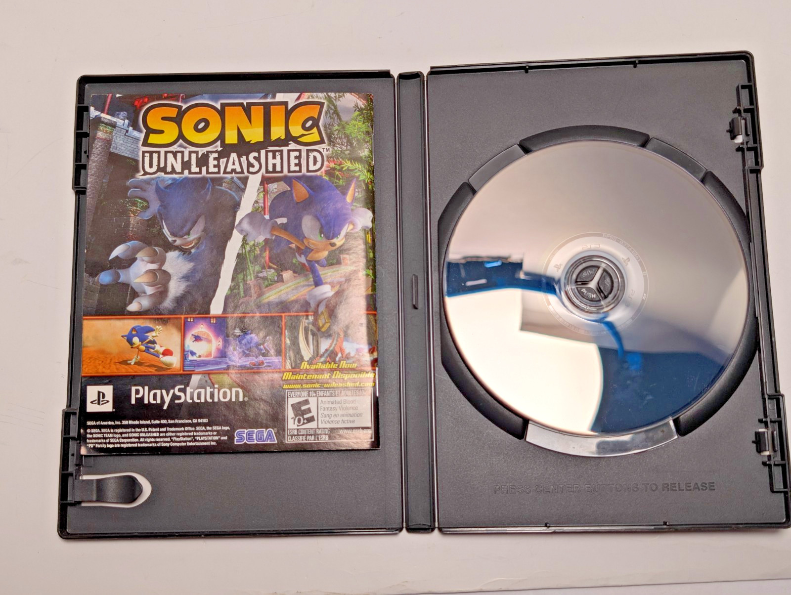 Sonic’s Ultimate Genesis Collection PS3 PlayStation 3 CIB Black Label SEGA