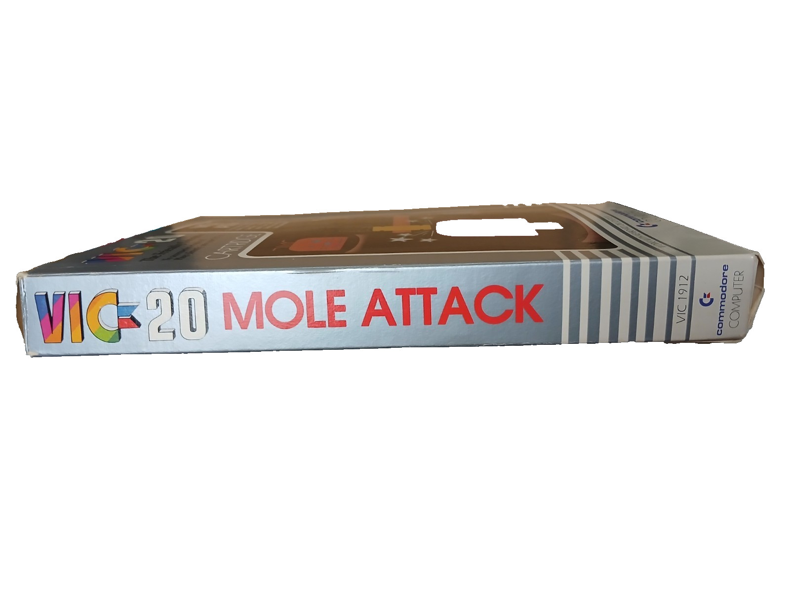 Mole Attack Commodore VIC 20 Case, Cartridge & Insert, Untested 1981