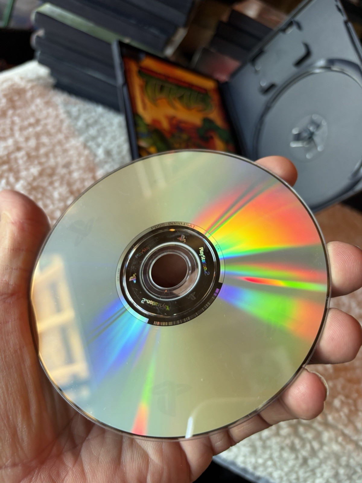 Teenage Mutant Ninja Turtles Konami PlayStation 2 Manual Included NTSC-U/C