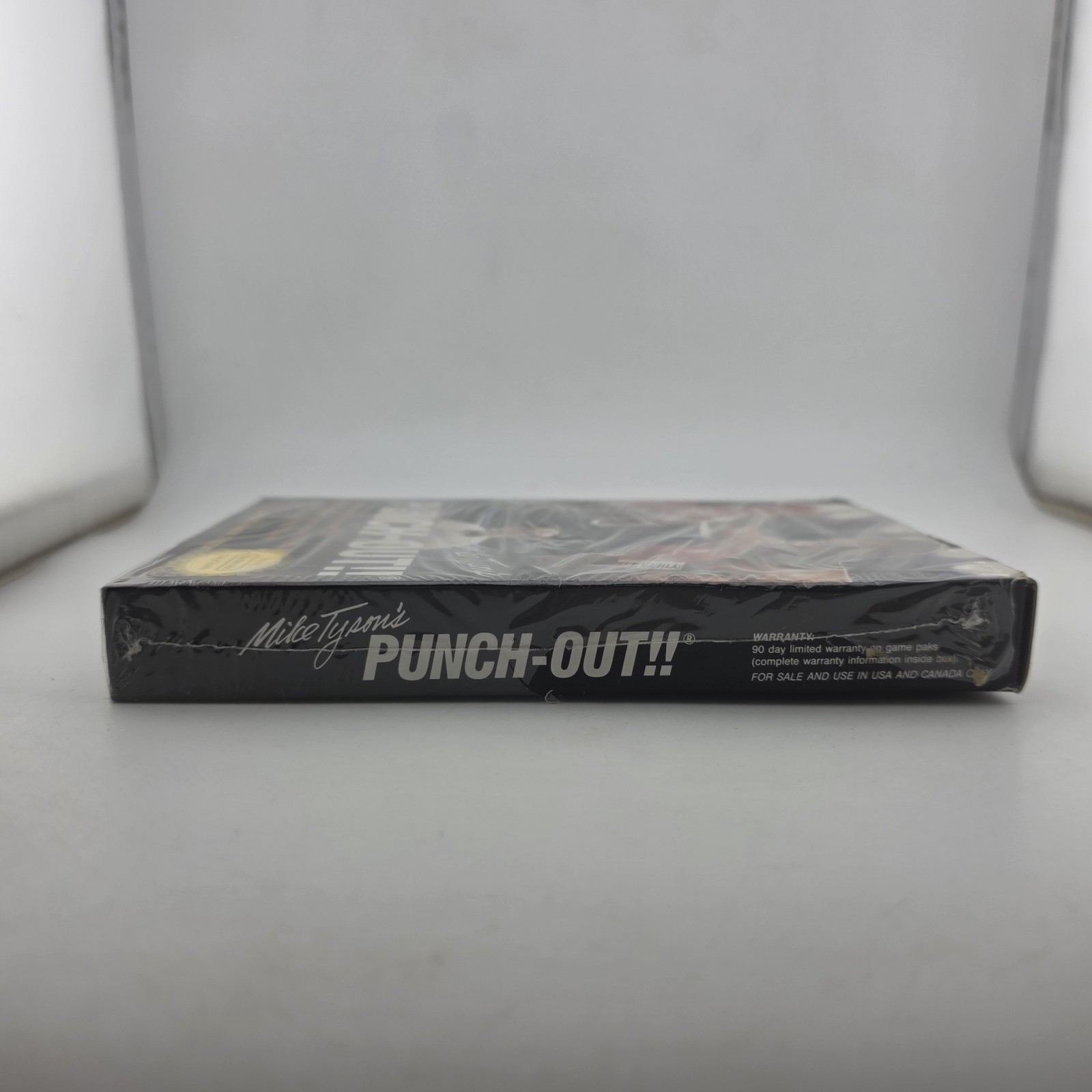 Mike Tyson’s Punch Out – Box Only – Nintendo Nes – Oval Seal – Shrink (No Game)