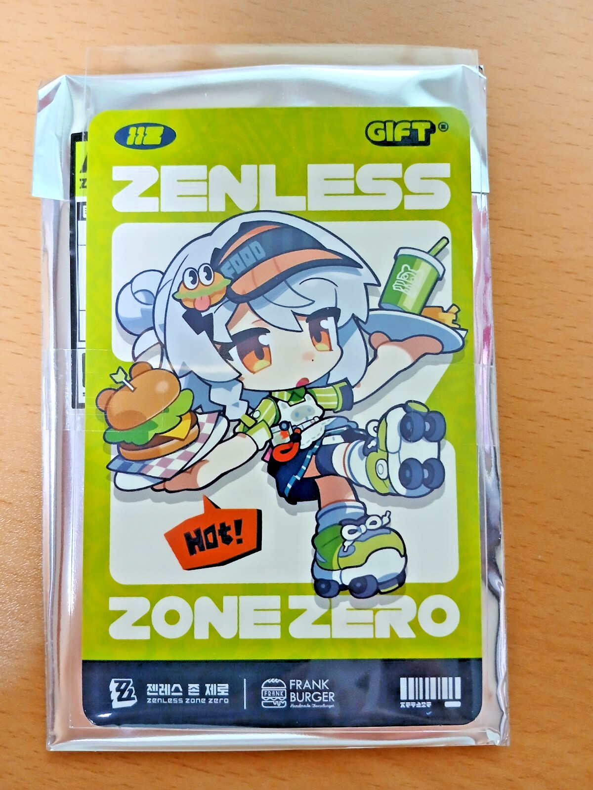 Zenless Zone Zero x FRANK BURGER Code + Random Acrylic Keyring Limited