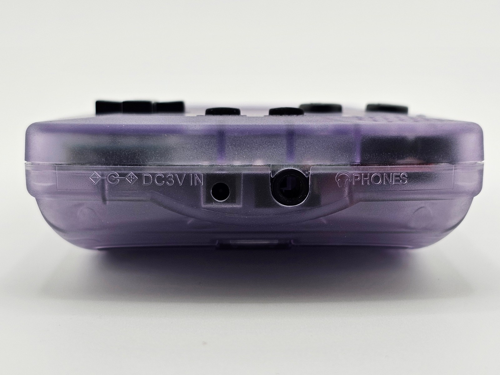 Nintendo Game Boy Color Handheld Game Console Clear Purple CGB-001