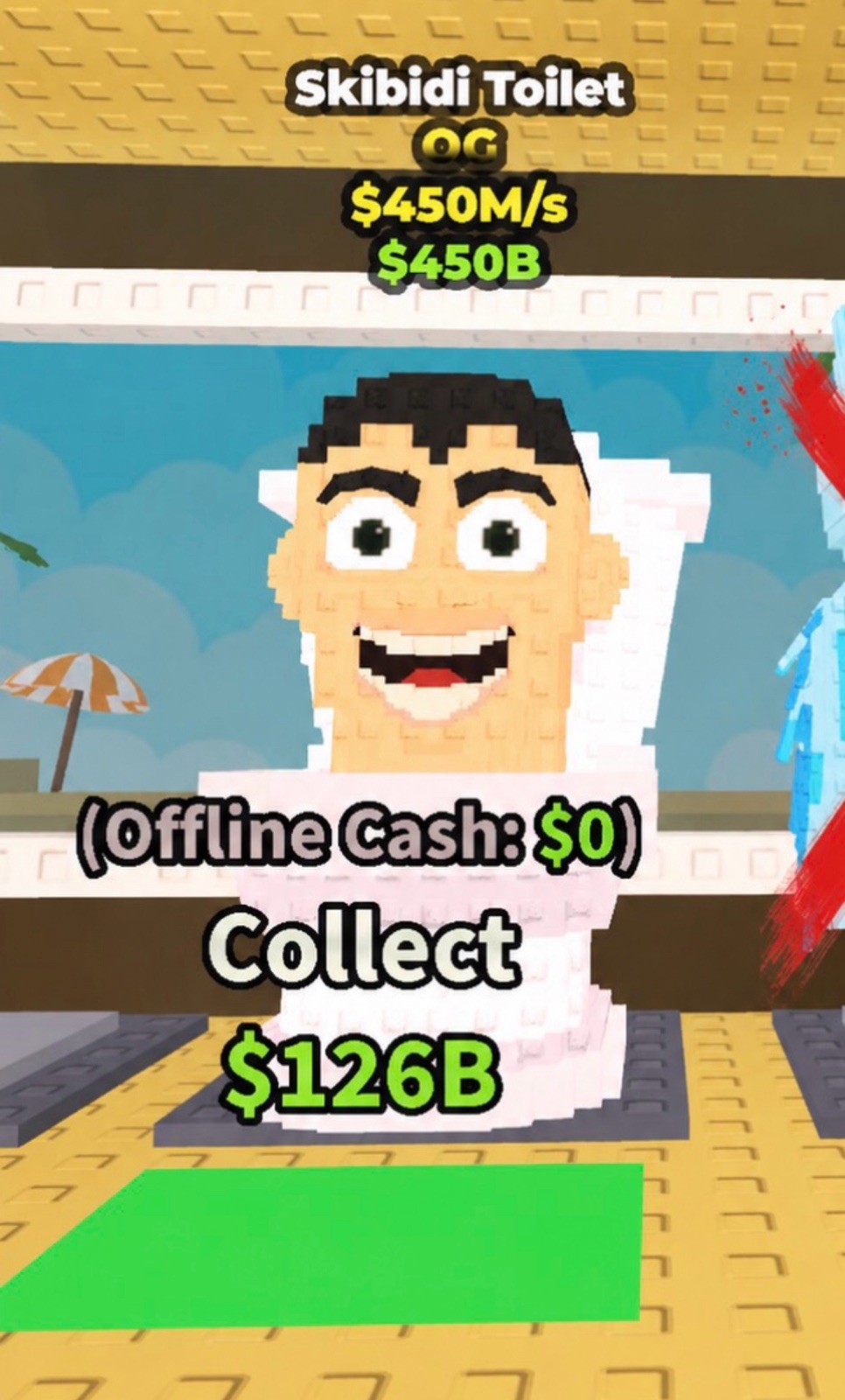 Steal A Brainrot – Skibidi toilet 450M/S COULD BE TRAITED FAST ✅