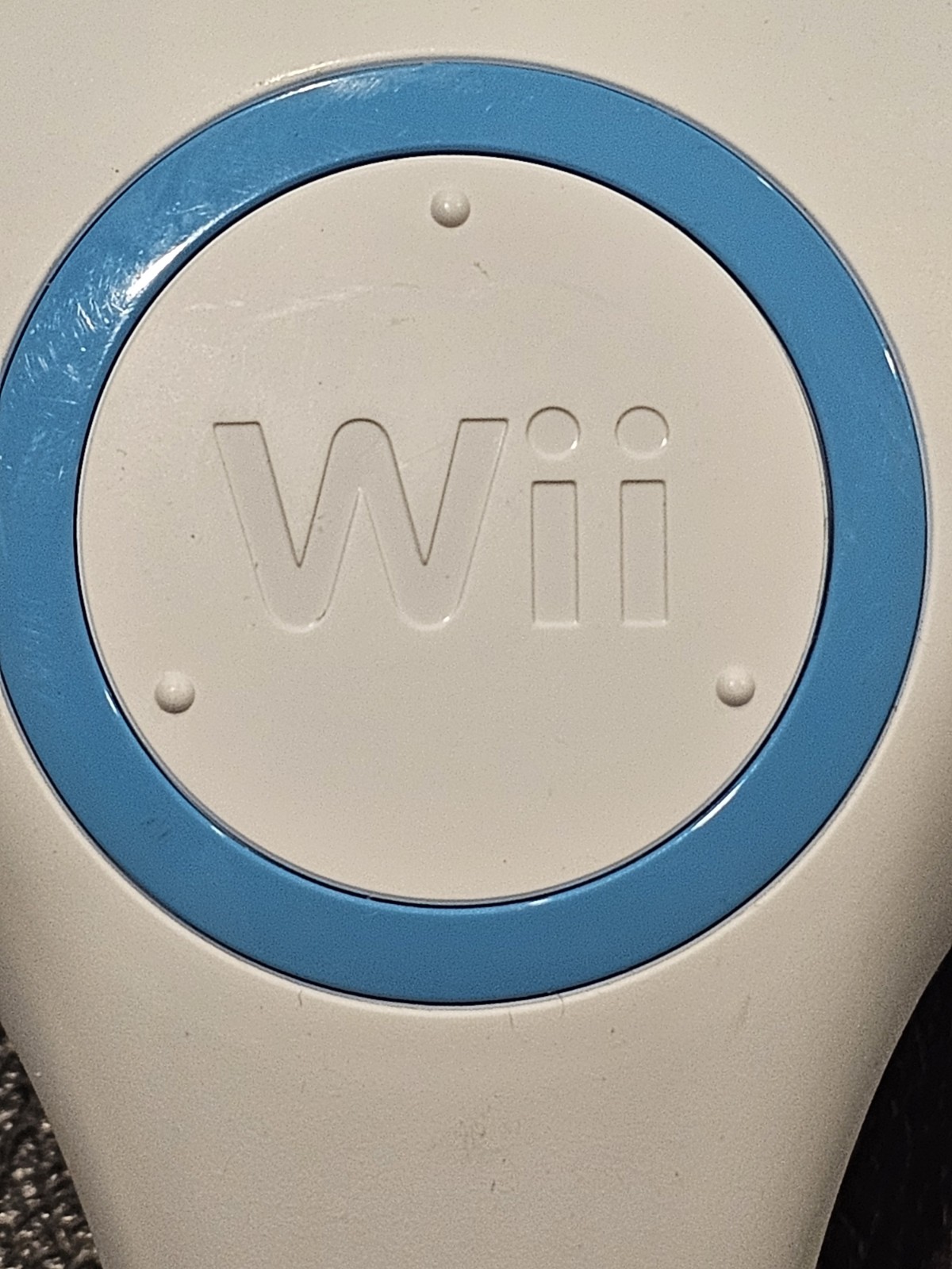 OEM Nintendo Wii Mario Kart White Steering Wheel Controllers RVL-024, Free Ship.