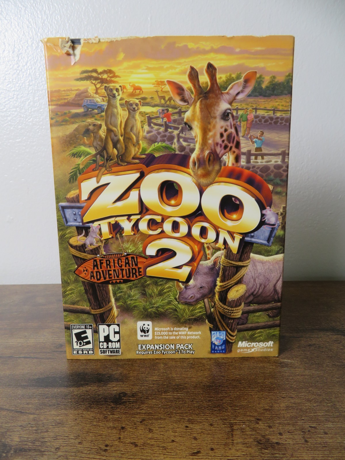 Microsoft Zoo Tycoon 2: African Adventure Expansion Pack – (PC Game)