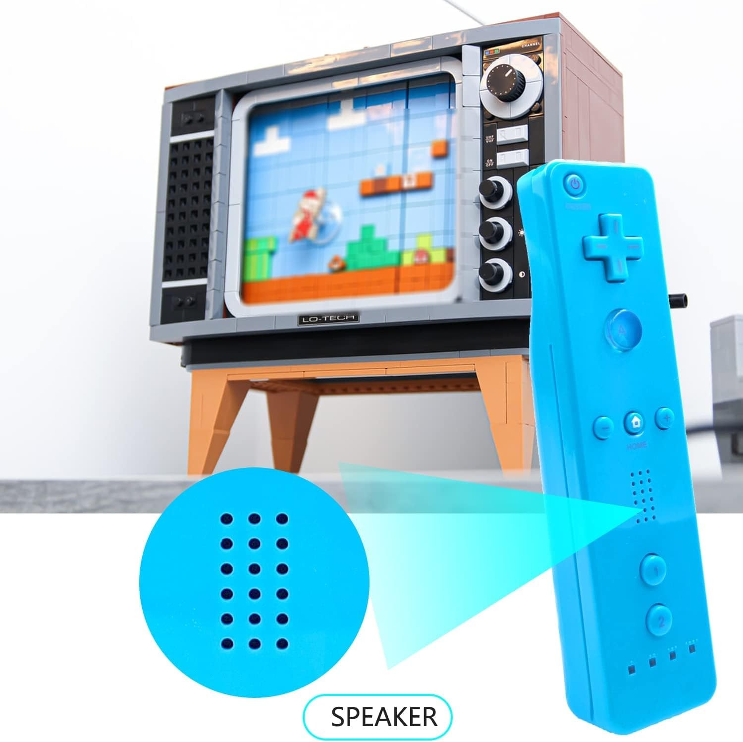 Remote Control with Built in Motion Plus For Wii/Wii U Remote