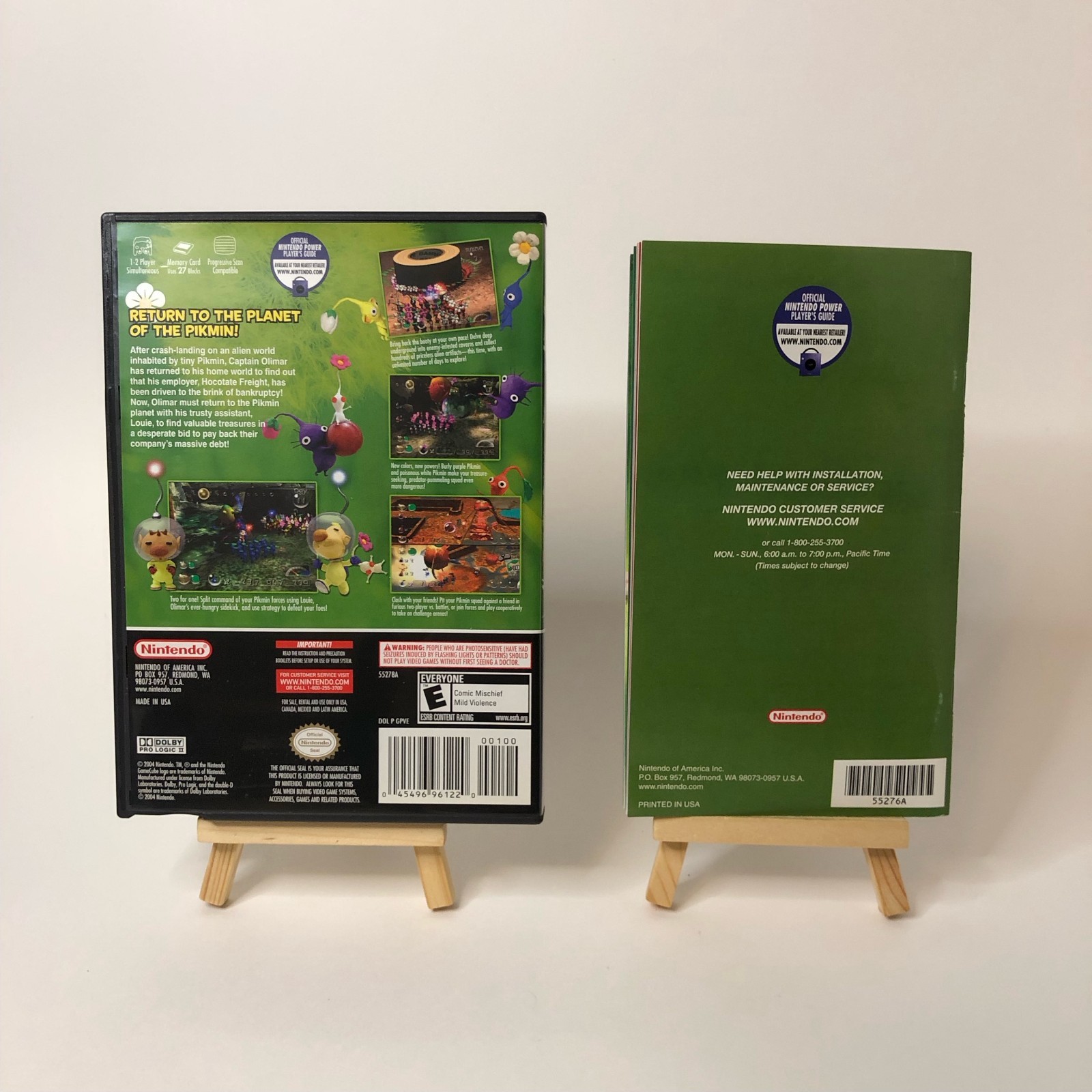 Replacement Case and Manual Only for Pikmin 2 Nintendo GameCube