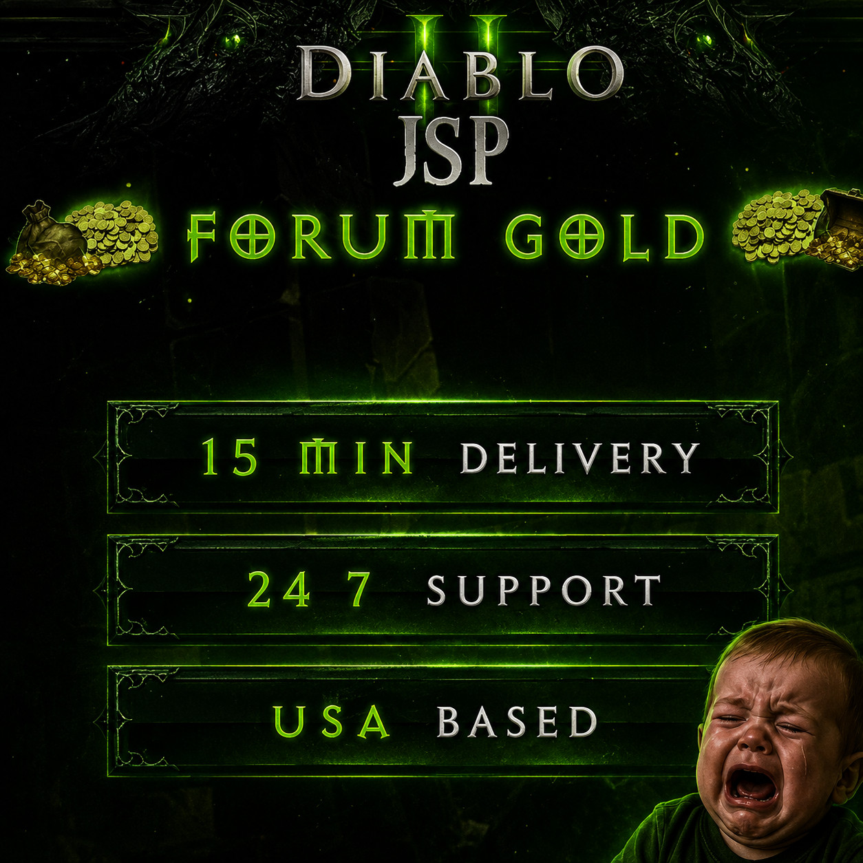 D2JSP Forum Gold FG 🔥 1-20K FG 🔥 D2R Diablo 4 D4 FG D2JSP FG ✔️ Fast & Safe