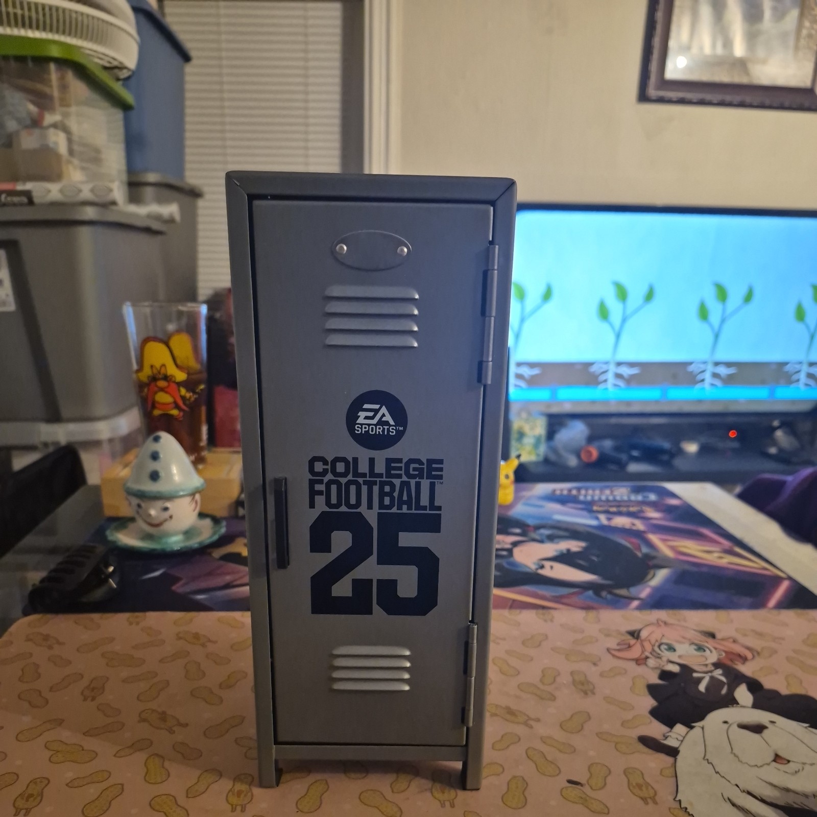 EA Sports College Football 25 Homecoming Metal Pack Locker And Mini Football