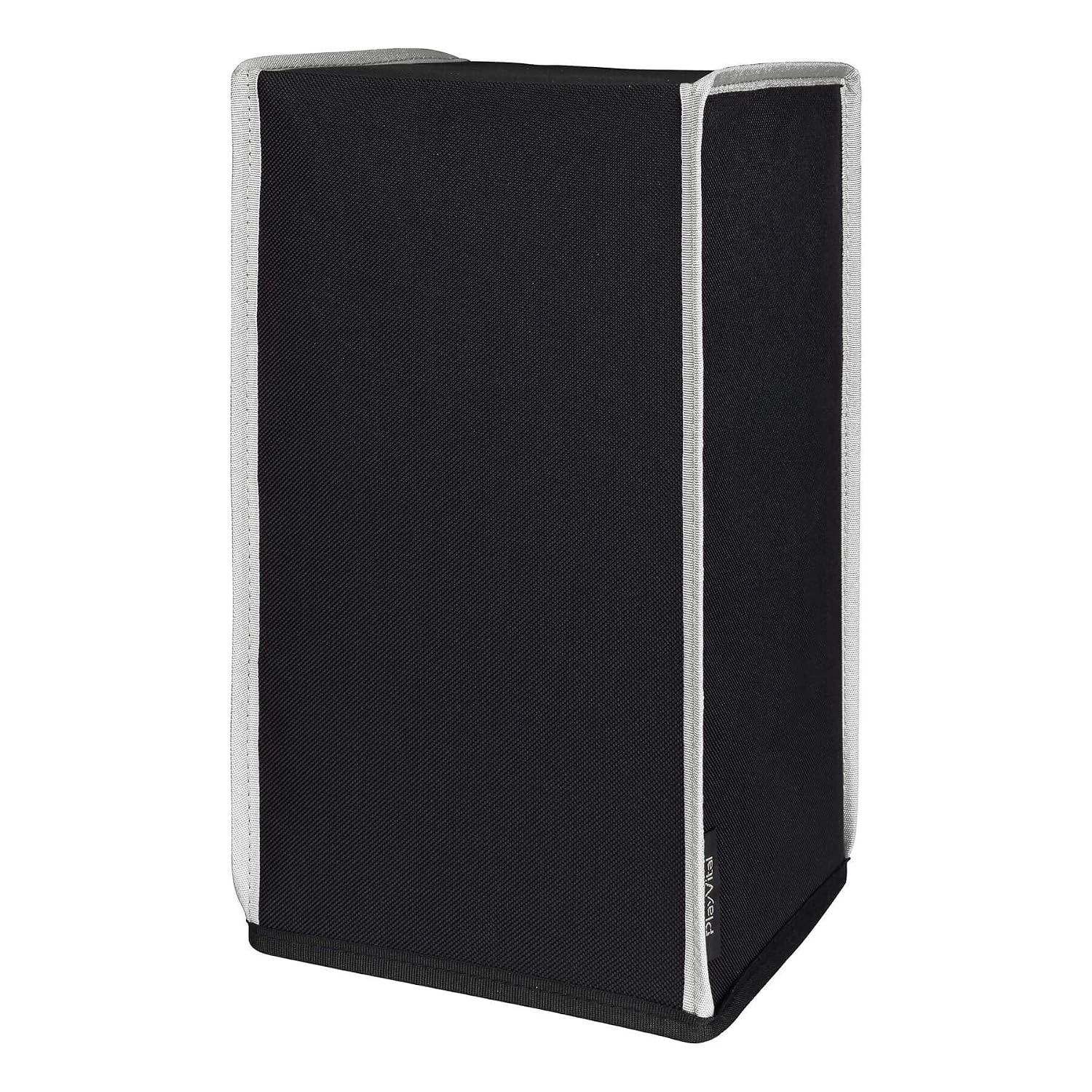 Tailored Black Nylon Cover for Xbox Series X – Dust Guard with Light Gray Trim