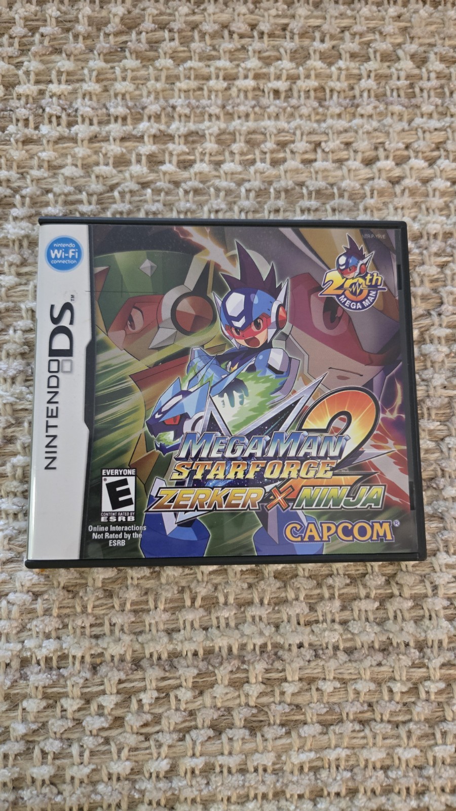 Mega Man Star Force 2 Zerker X Ninja Nintendo DS CIB Complete