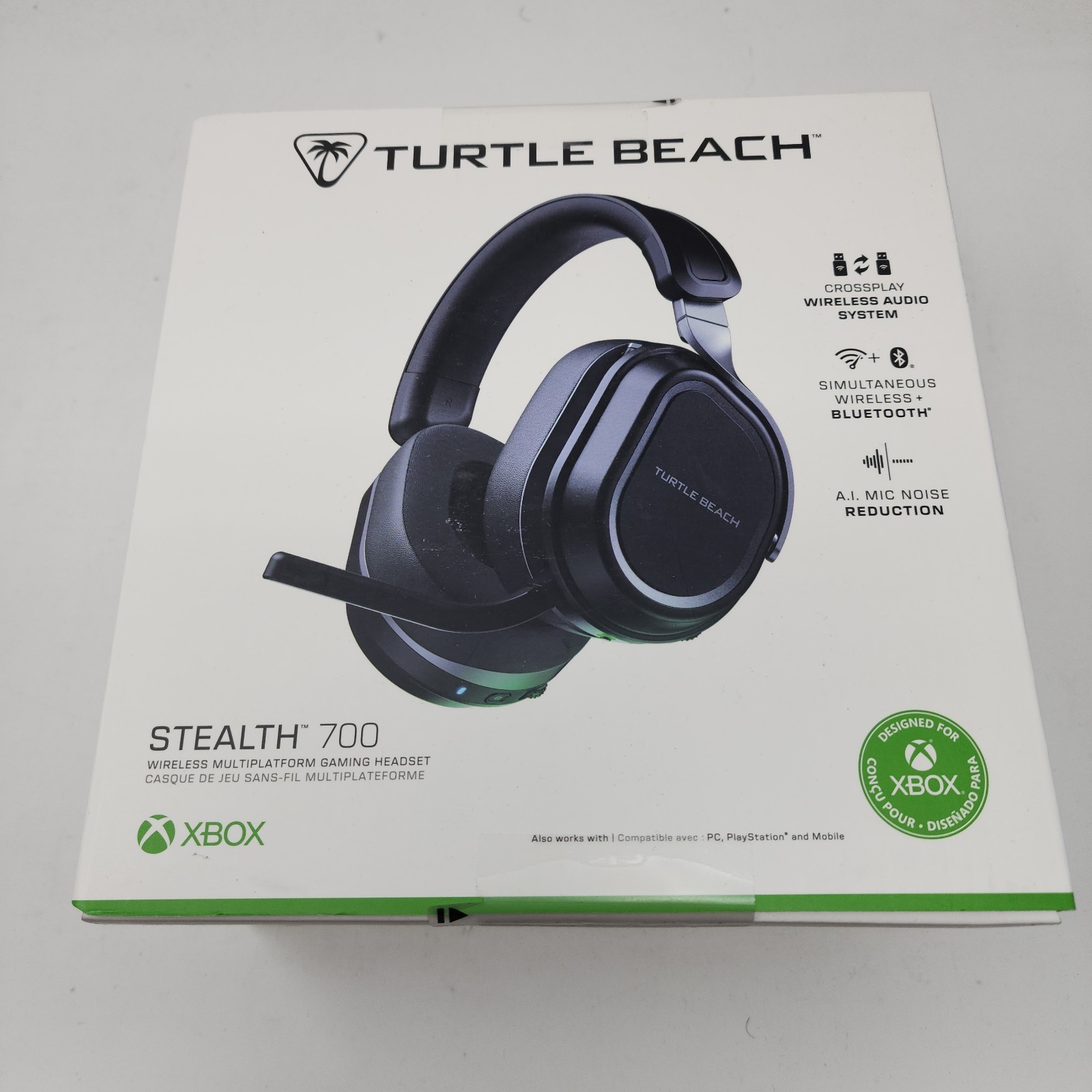 NEW Turtle Beach Stealth 700 Gen 3 Wireless Xbox Headset Black Bluetooth PC PS