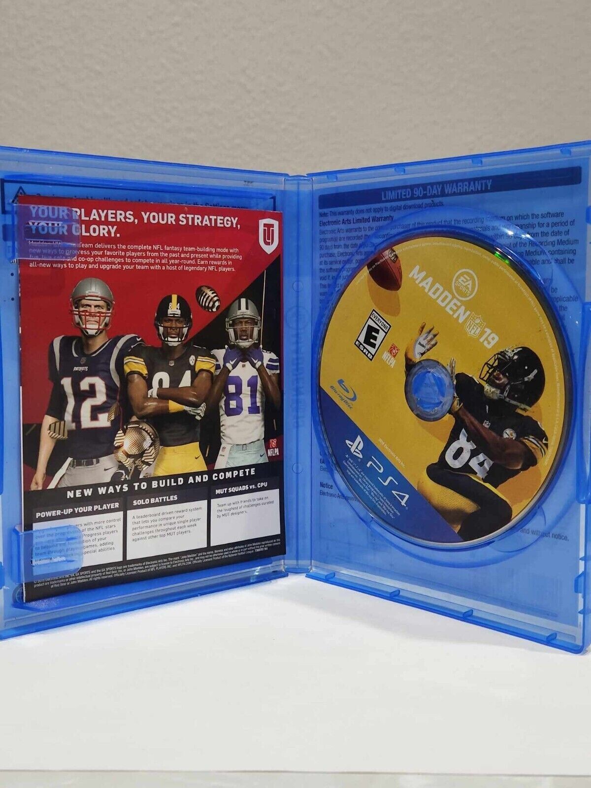 Madden NFL 19 (PlayStation 4, 2018) PS4 Gridiron Glory Awaits! –  Fast Shipping