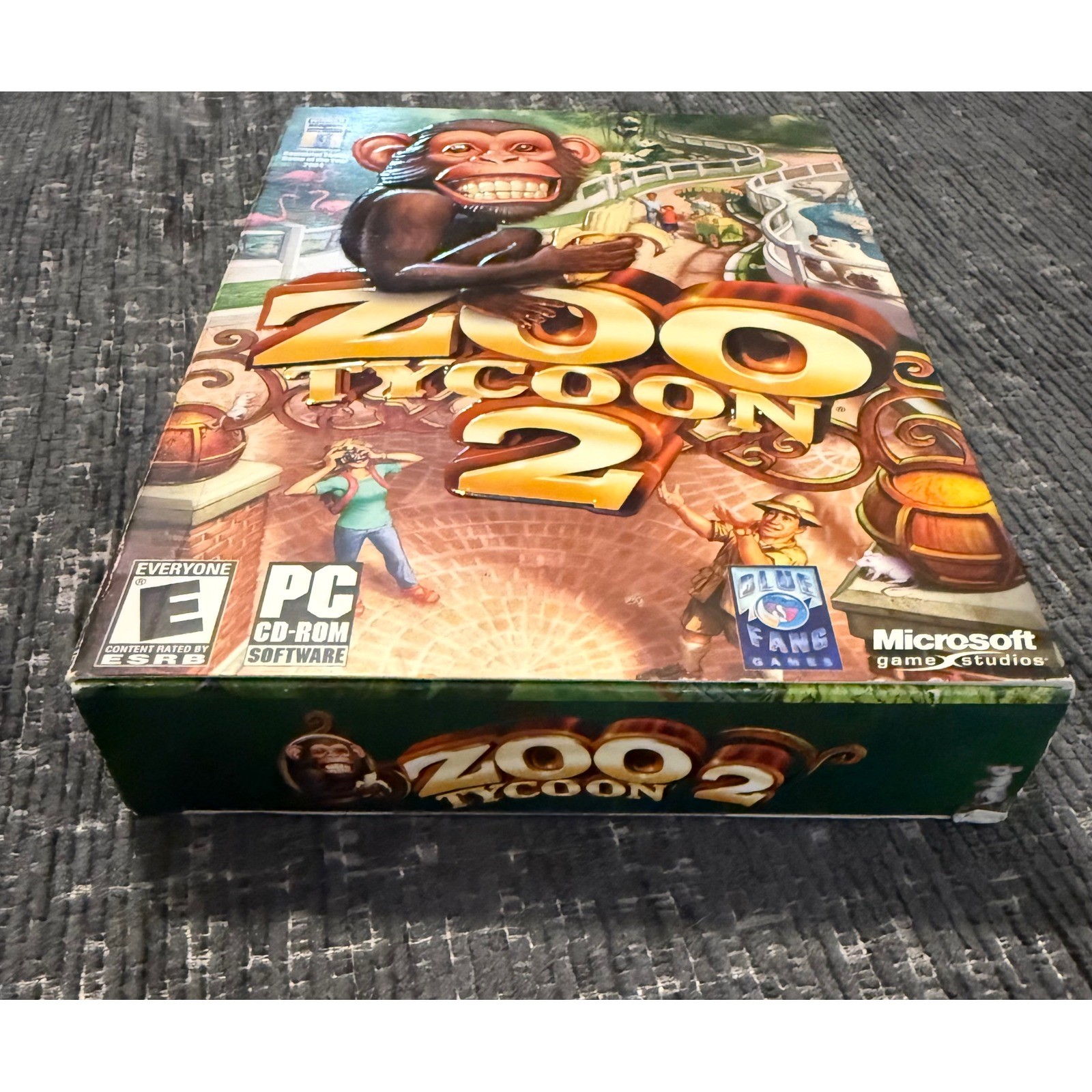 Zoo Tycoon 2 PC CD-ROM Game PC Original Big Box Edition 2004