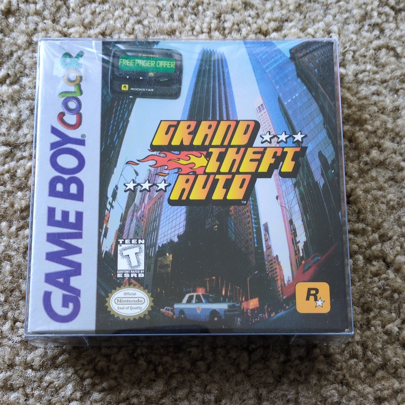 Rockstar Games Grand Theft Auto Game Boy Color Manual Included T NTSC-U/C 1999